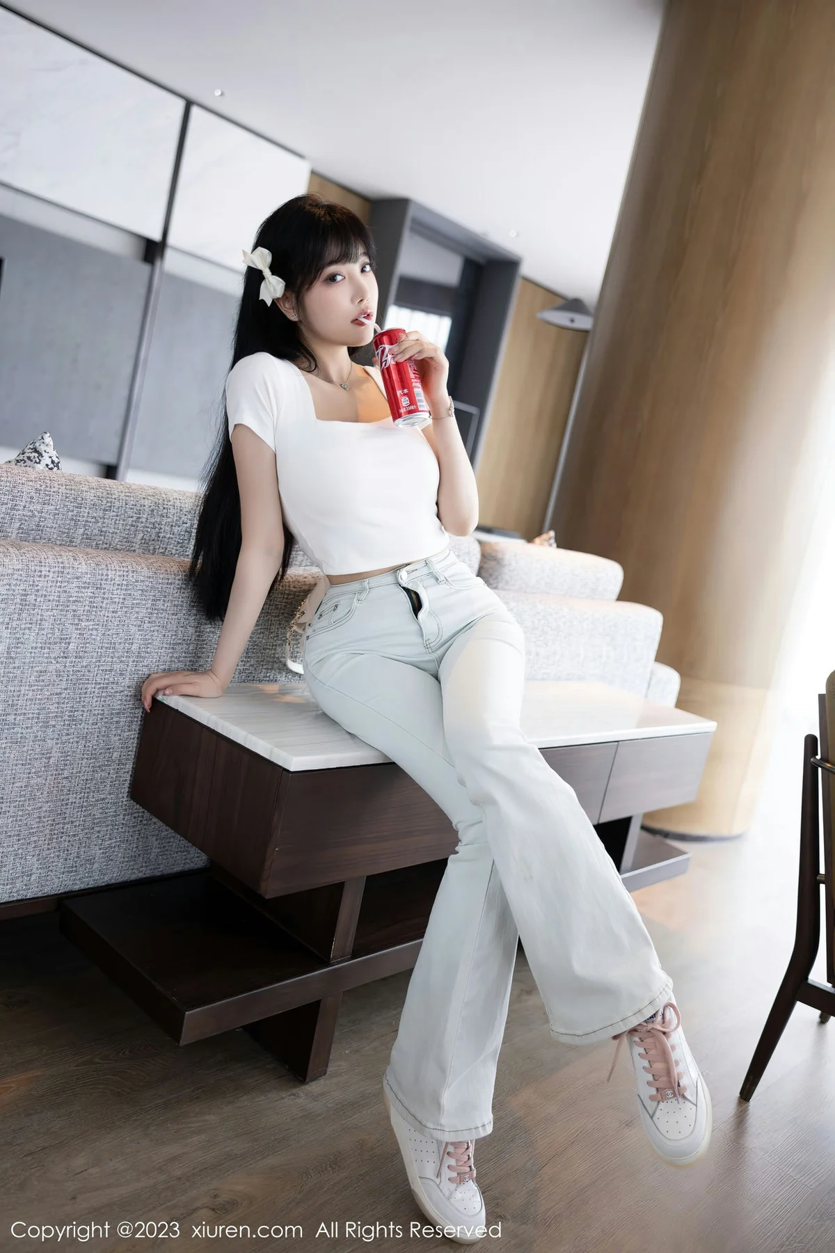 XiuRen 秀人 No.6707 杨晨晨Yome 浅色内衣海南岛旅拍1 - 8