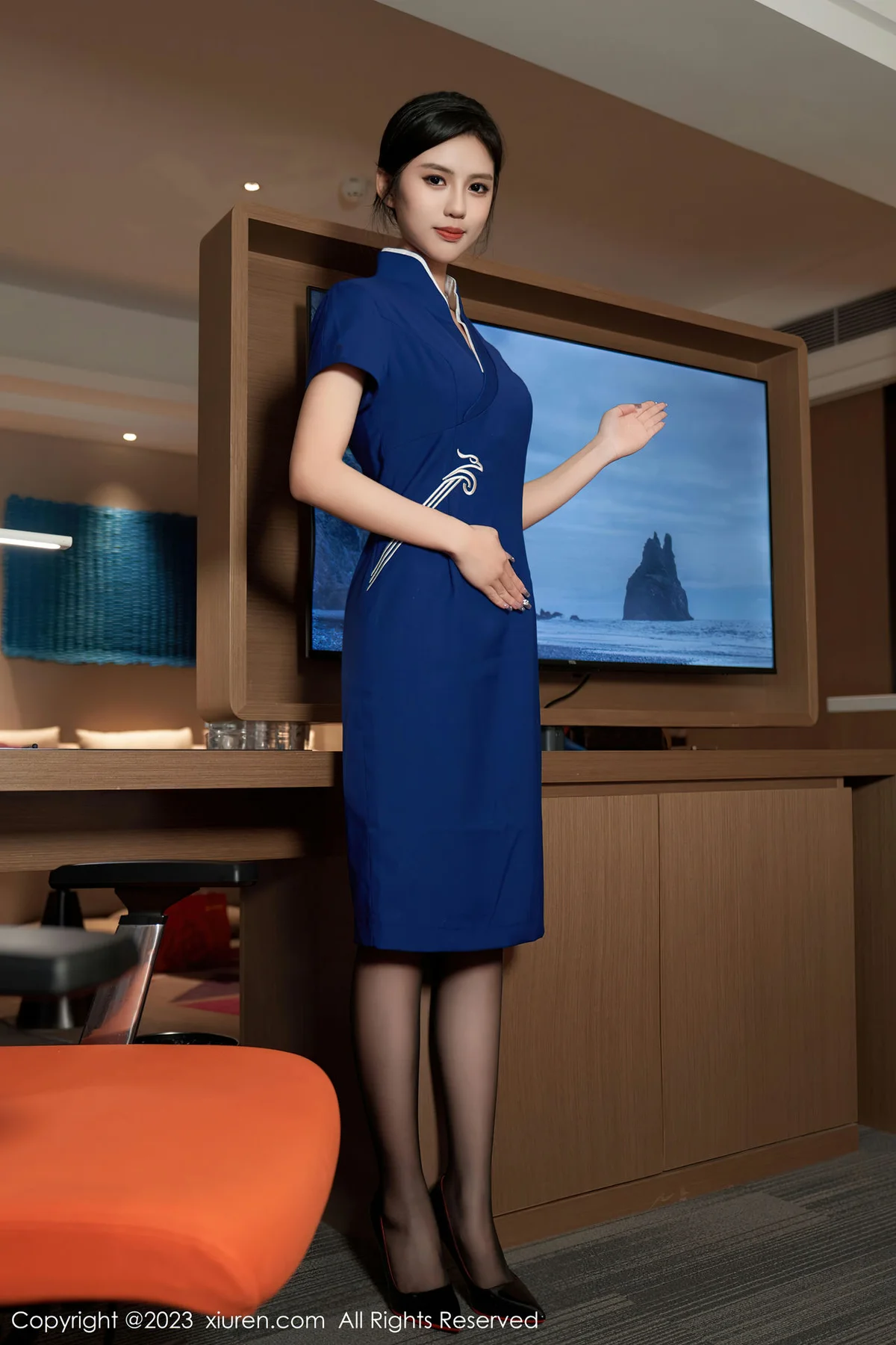 XiuRen 秀人 No.6720 浅浅Danny 技师制服诱惑性感写真11 - 8