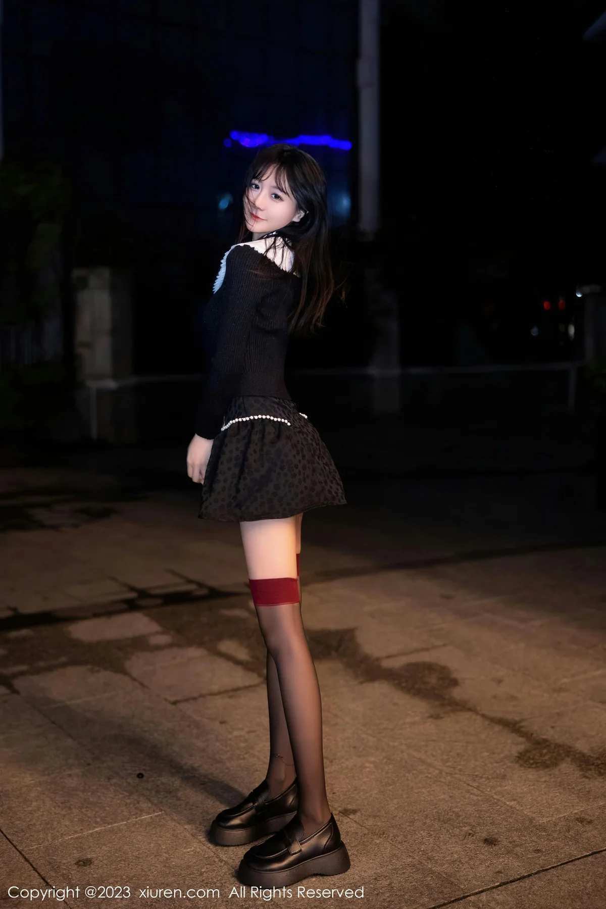 XiuRen 秀人 No.6724 幼幼 魅惑黑丝性感写真11 - 2