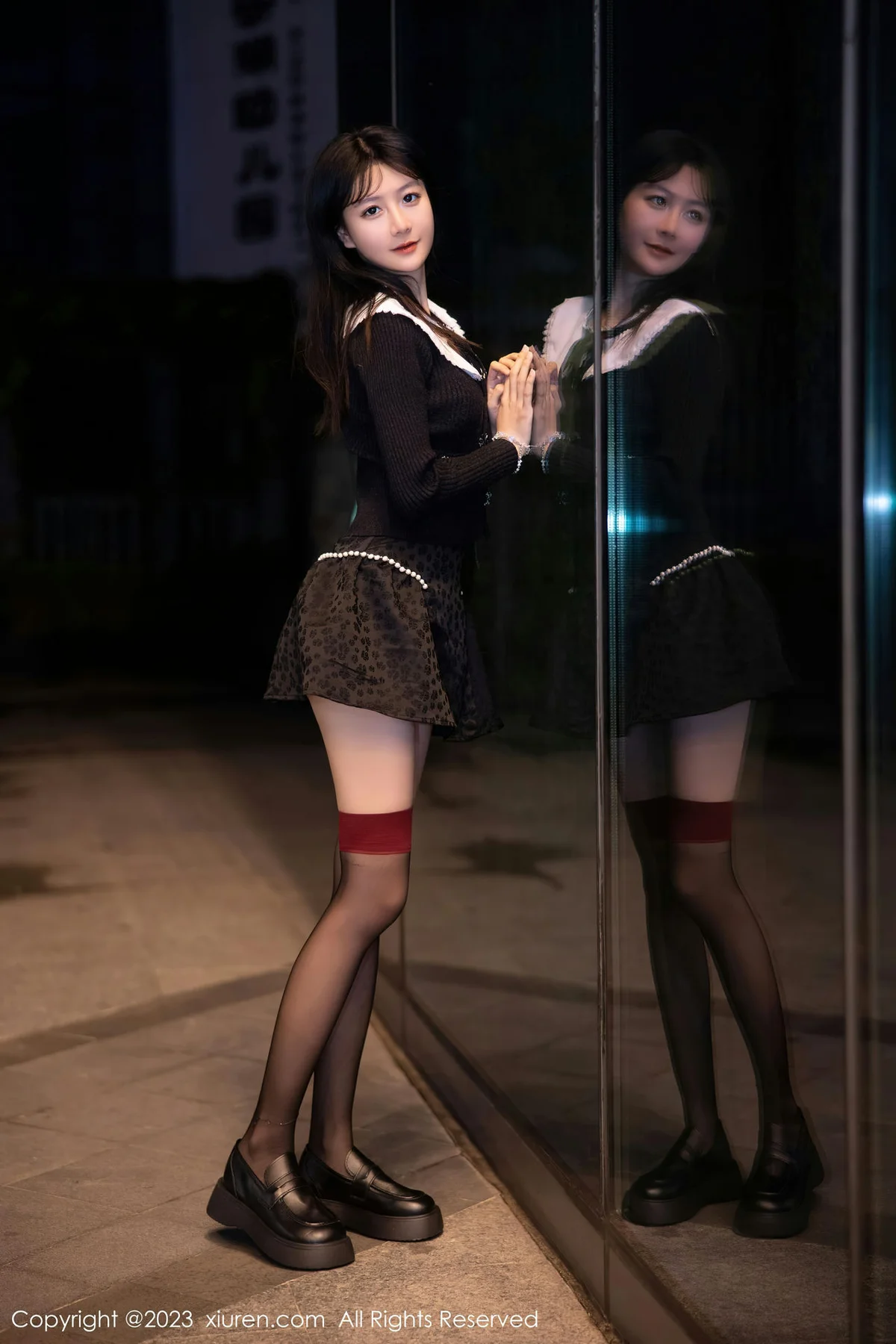 XiuRen 秀人 No.6724 幼幼 魅惑黑丝性感写真11 - 3