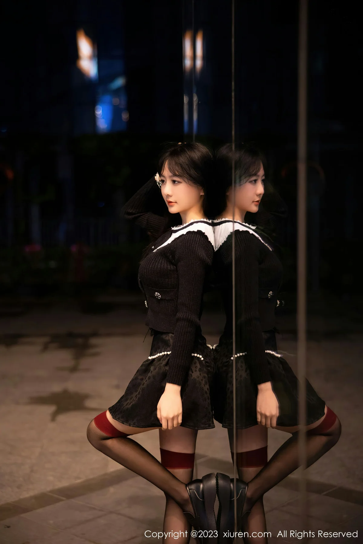 XiuRen 秀人 No.6724 幼幼 魅惑黑丝性感写真11 - 4