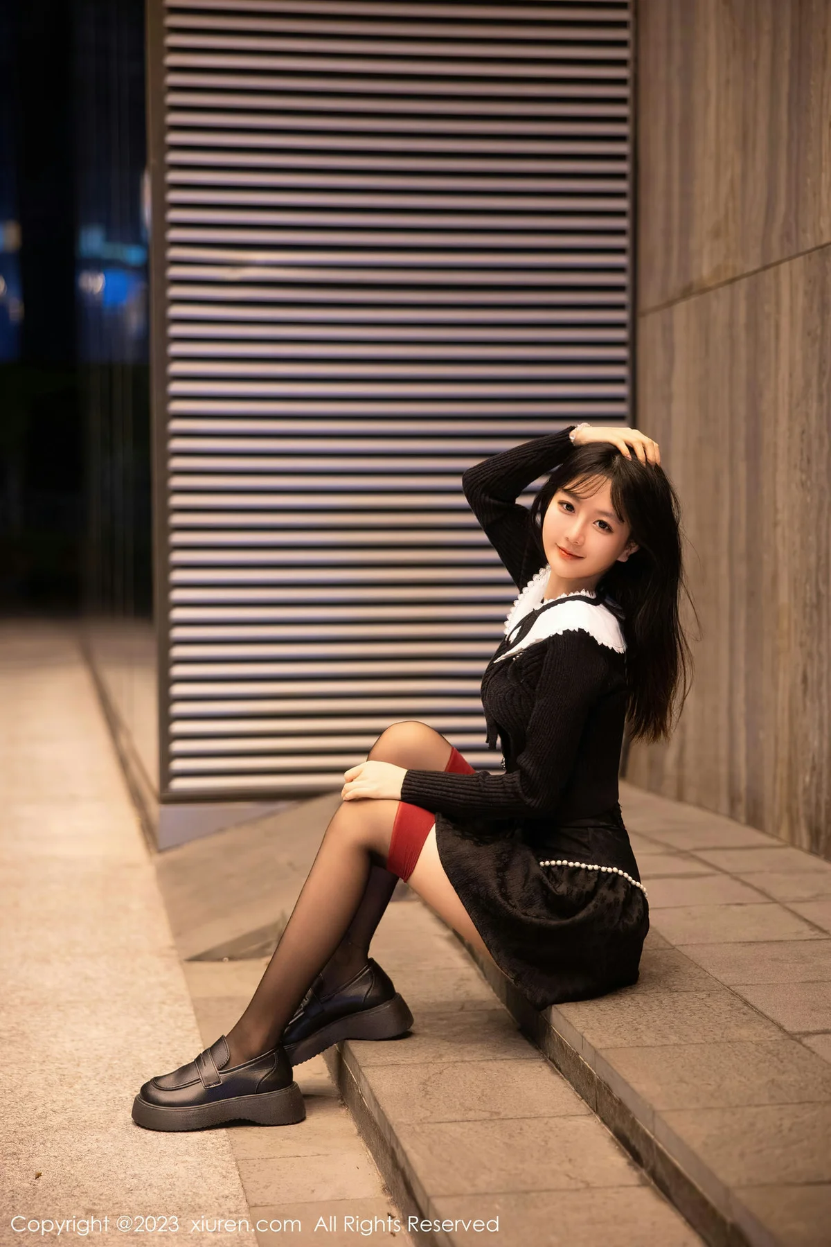 XiuRen 秀人 No.6724 幼幼 魅惑黑丝性感写真11 - 7