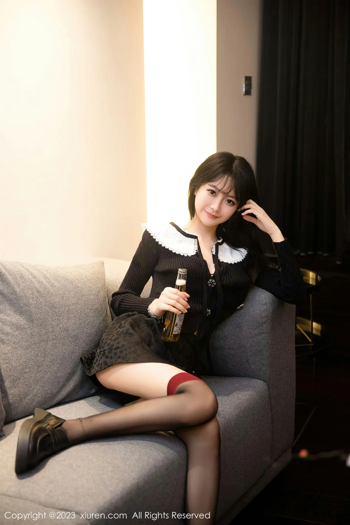 XiuRen 秀人 No.6724 幼幼 魅惑黑丝性感写真11 - 3