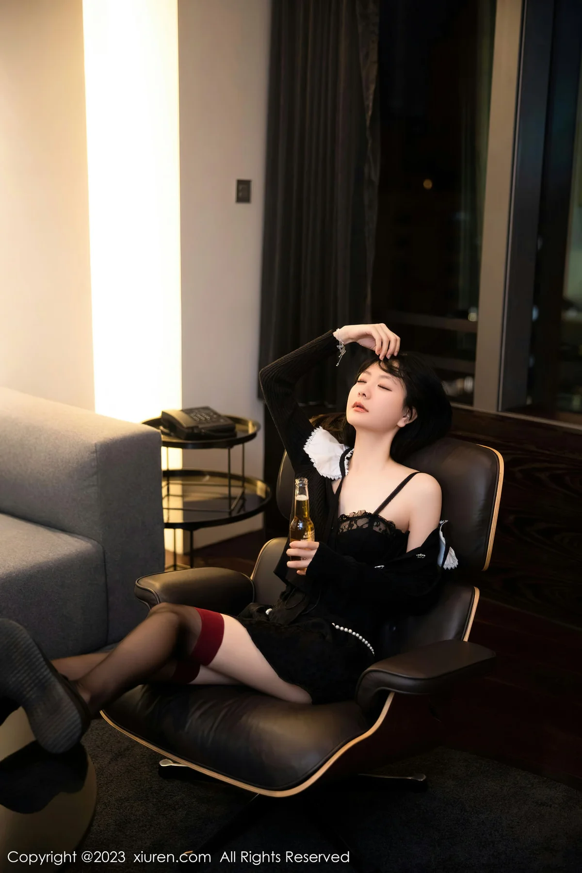 XiuRen 秀人 No.6724 幼幼 魅惑黑丝性感写真11 - 5