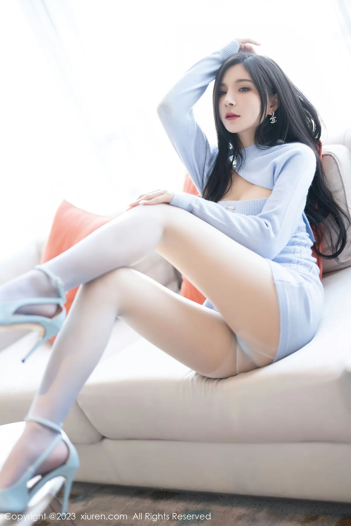 XiuRen 秀人 No.6738 小蛮妖Yummy 轻透蕾丝内海南岛旅拍2 - 6