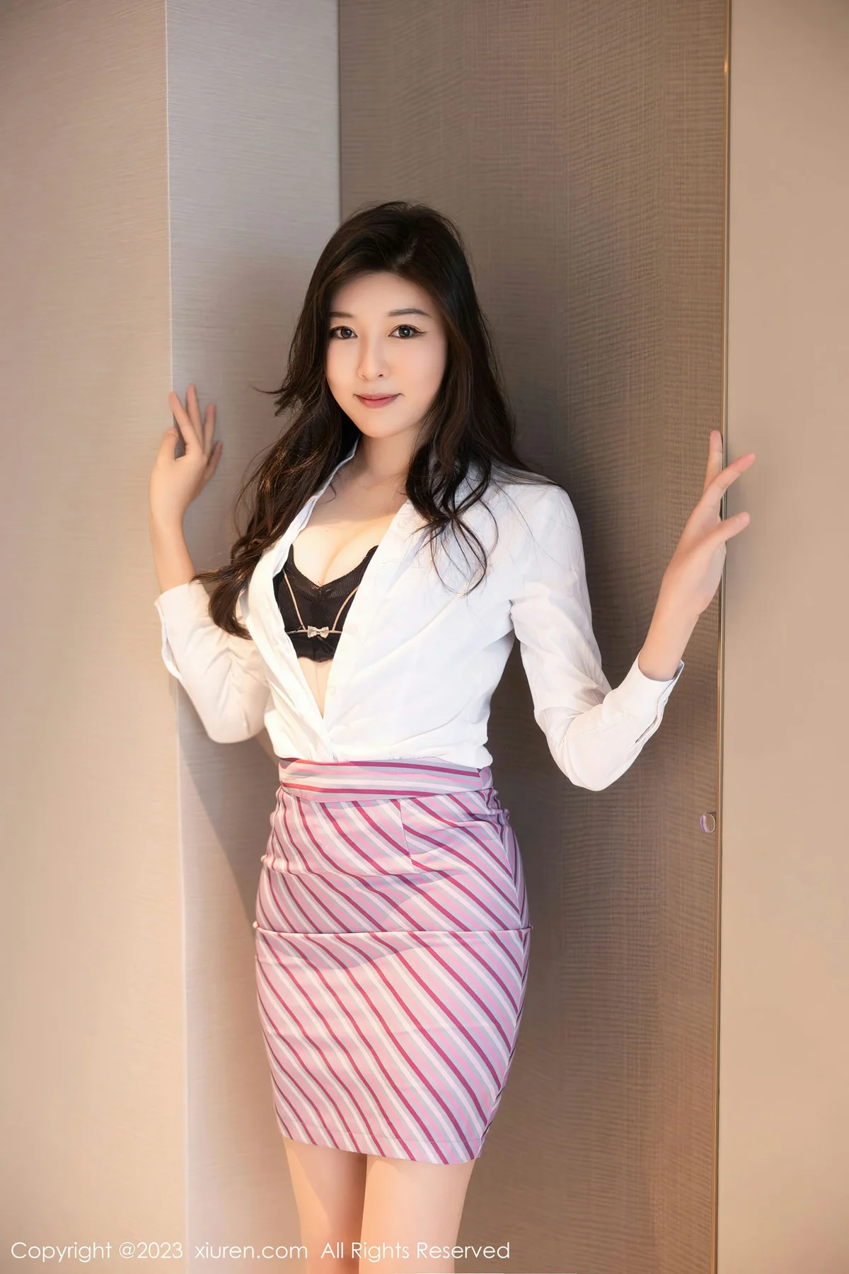 XiuRen 秀人 No.6741 卡卡酱 空姐制服诱惑性感写真 - 9