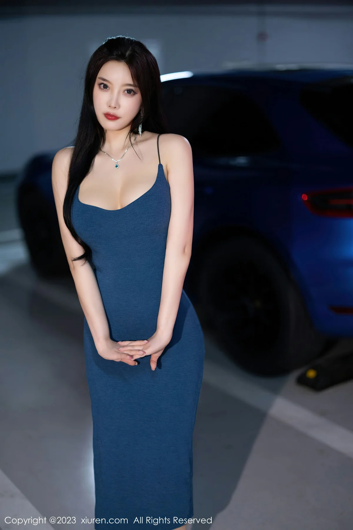 XiuRen 秀人 No.6747 杨晨晨Yome 灰色蕾丝内衣海南岛旅拍1 - 2