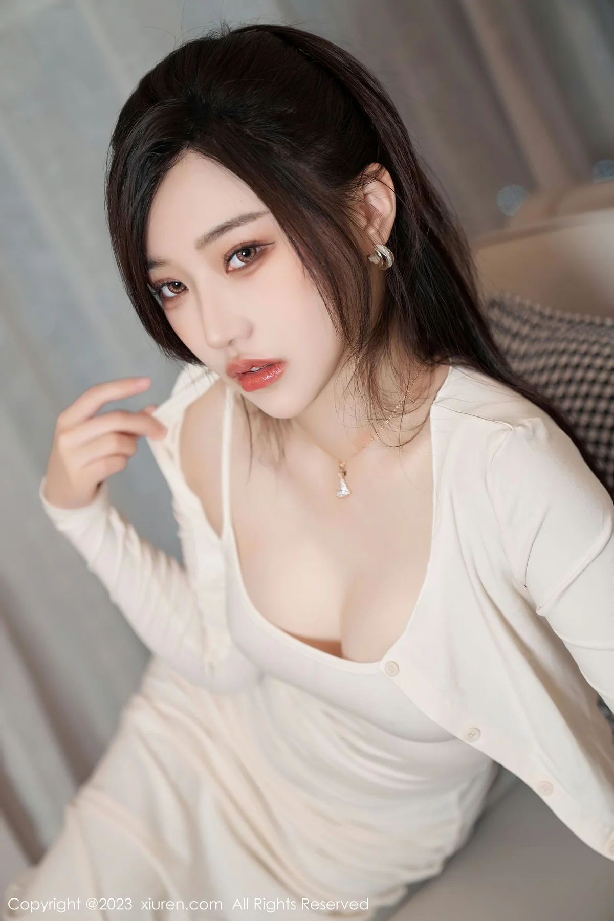 XiuRen 秀人 No.6761 妙可可Cheese 诱人原色丝袜性感写真2 - 6