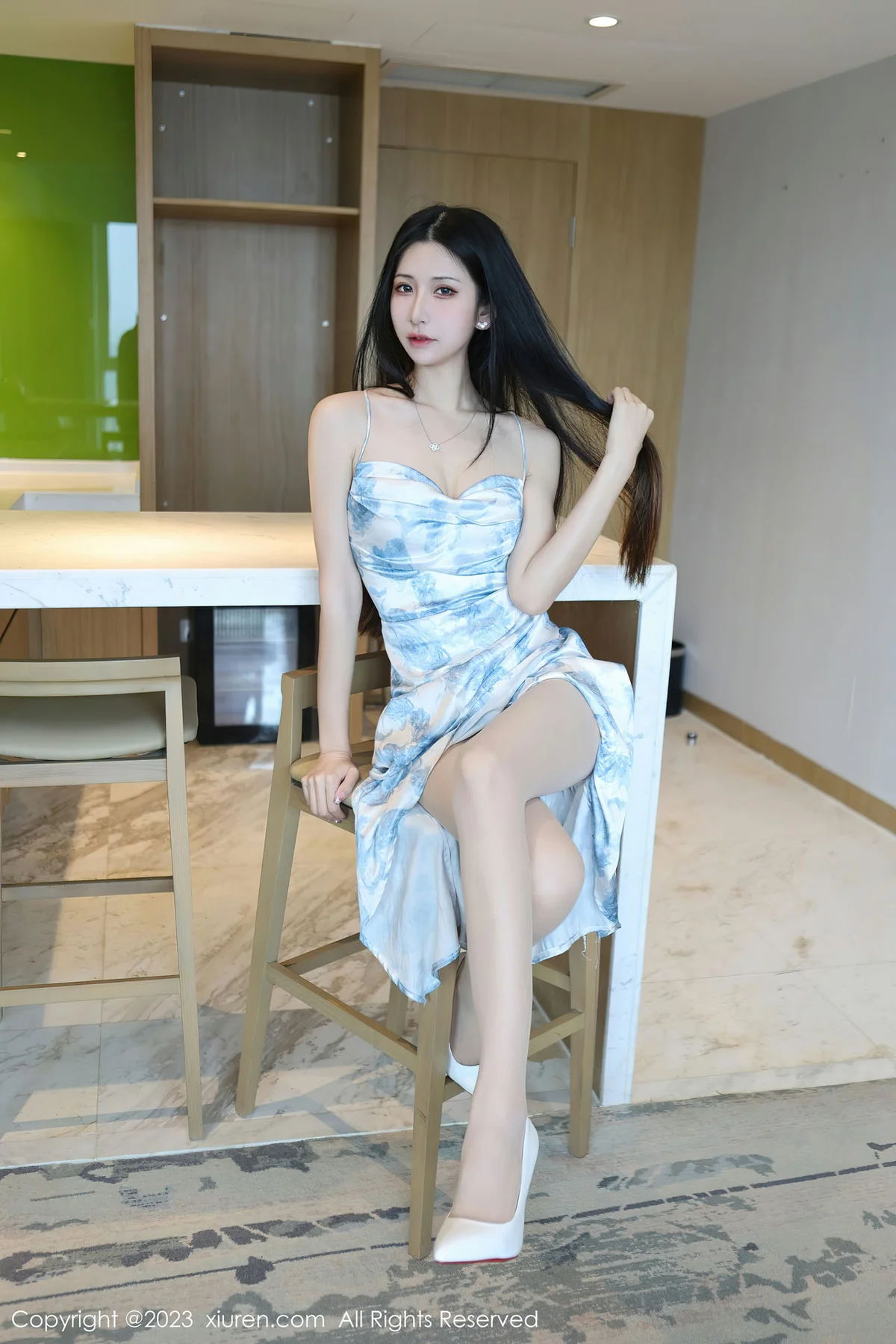 XiuRen 秀人 No.6783 依娜Yina 原色丝袜性感写真2 - 6