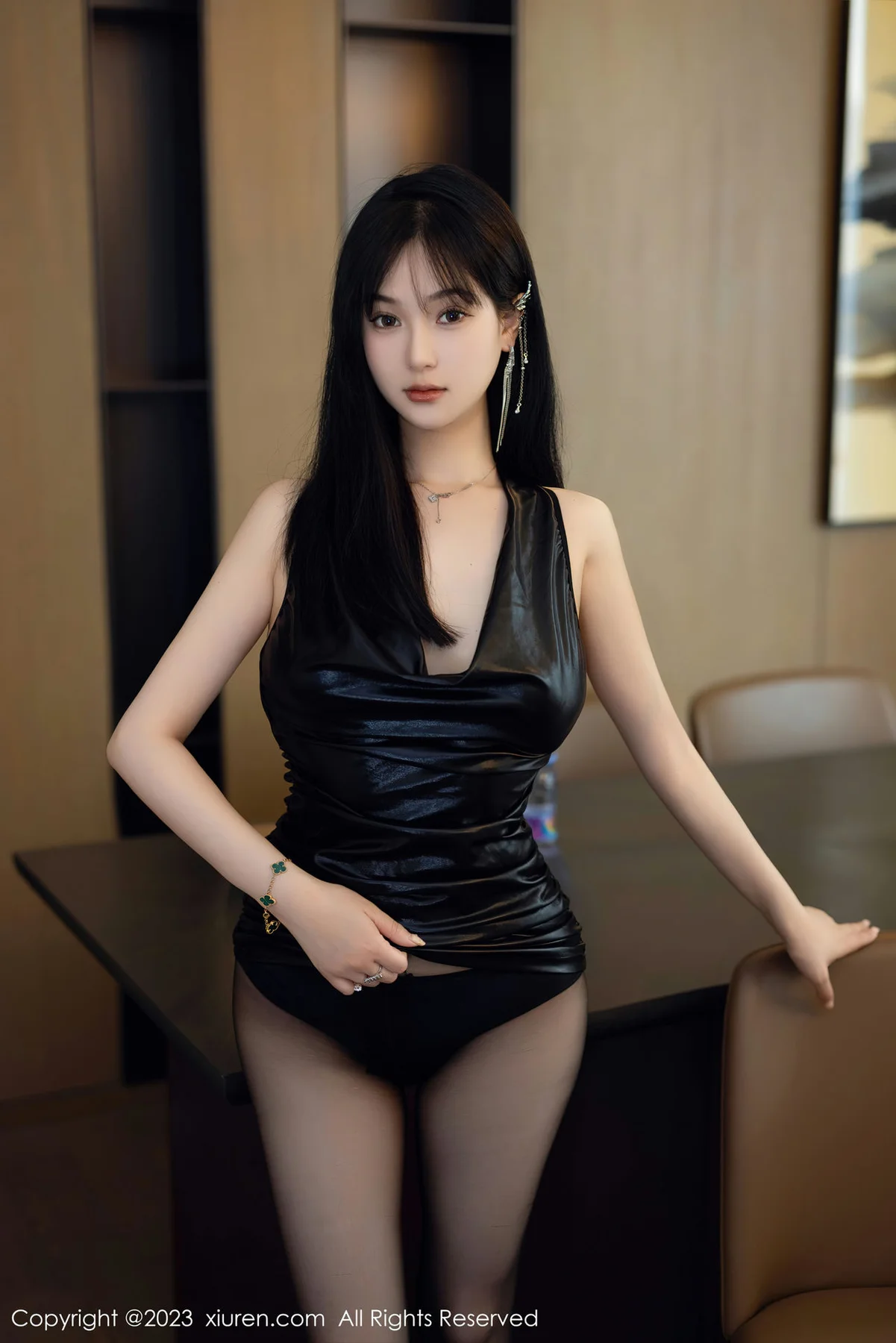 XiuRen 秀人 No.6785 柚琪Rich 连衣短裙第二套写真3 - 6