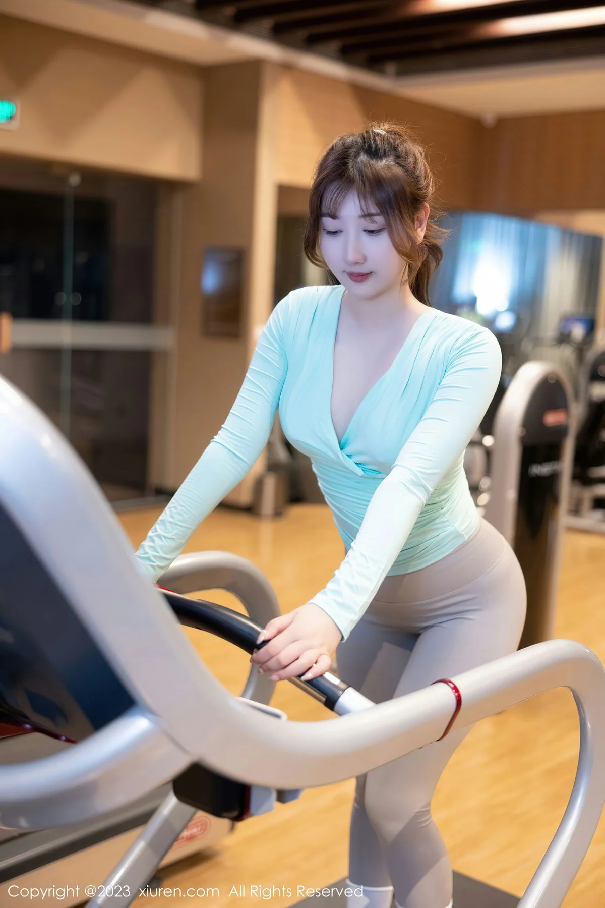 XiuRen 秀人 No.6801 江真真 运动瑜伽服性感写真3 - 10