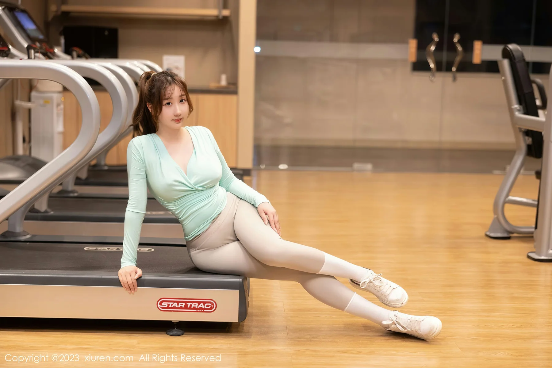 XiuRen 秀人 No.6801 江真真 运动瑜伽服性感写真3 - 5