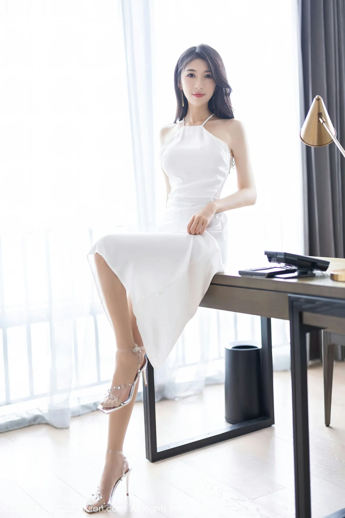 XiuRen 秀人 No.6817 林乐一 网状链式内衣性感写真1 - 10