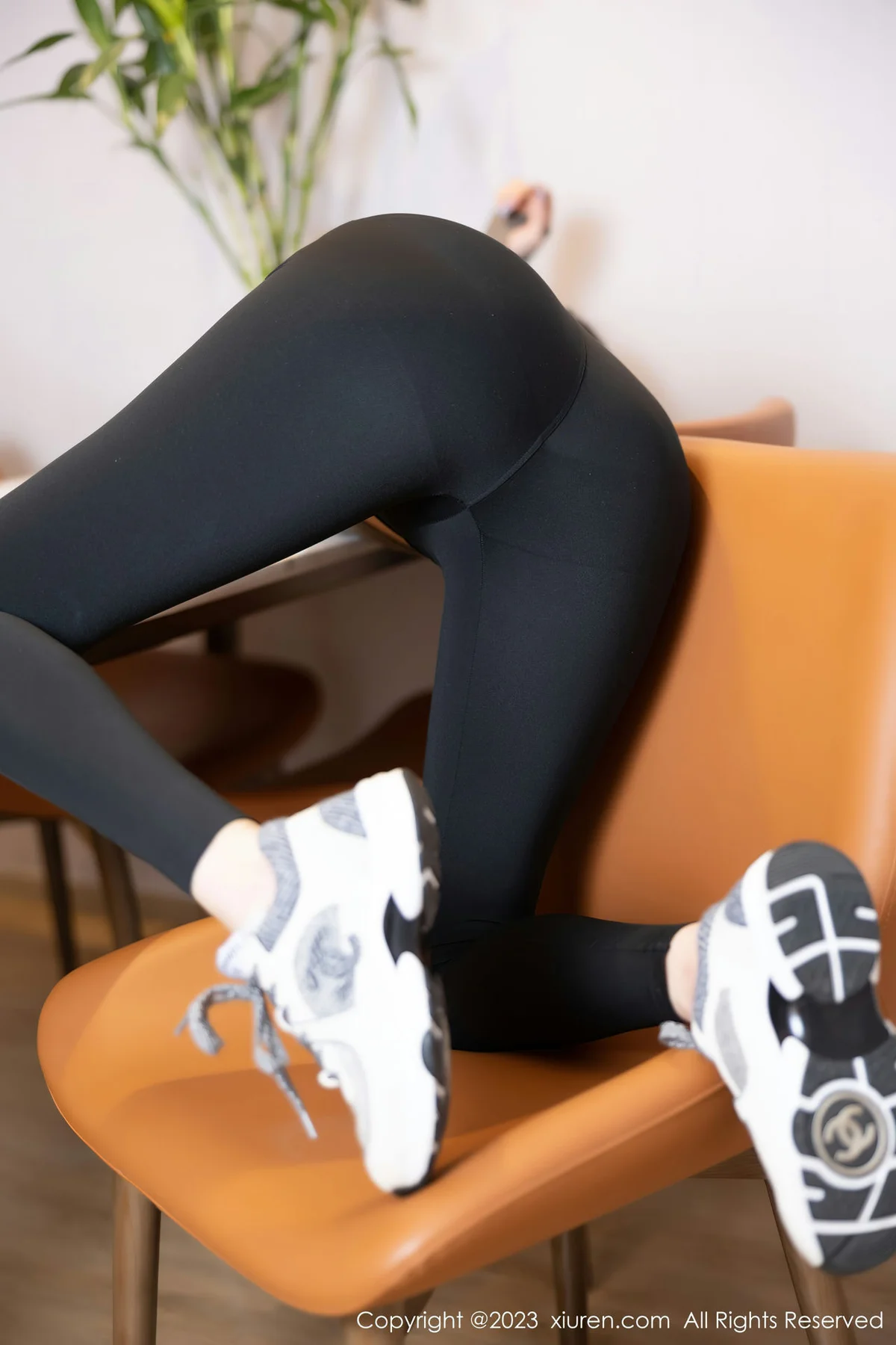 XiuRen 秀人 No.6825 杨晨晨Yome 黑色瑜伽裤性感写真1 - 9