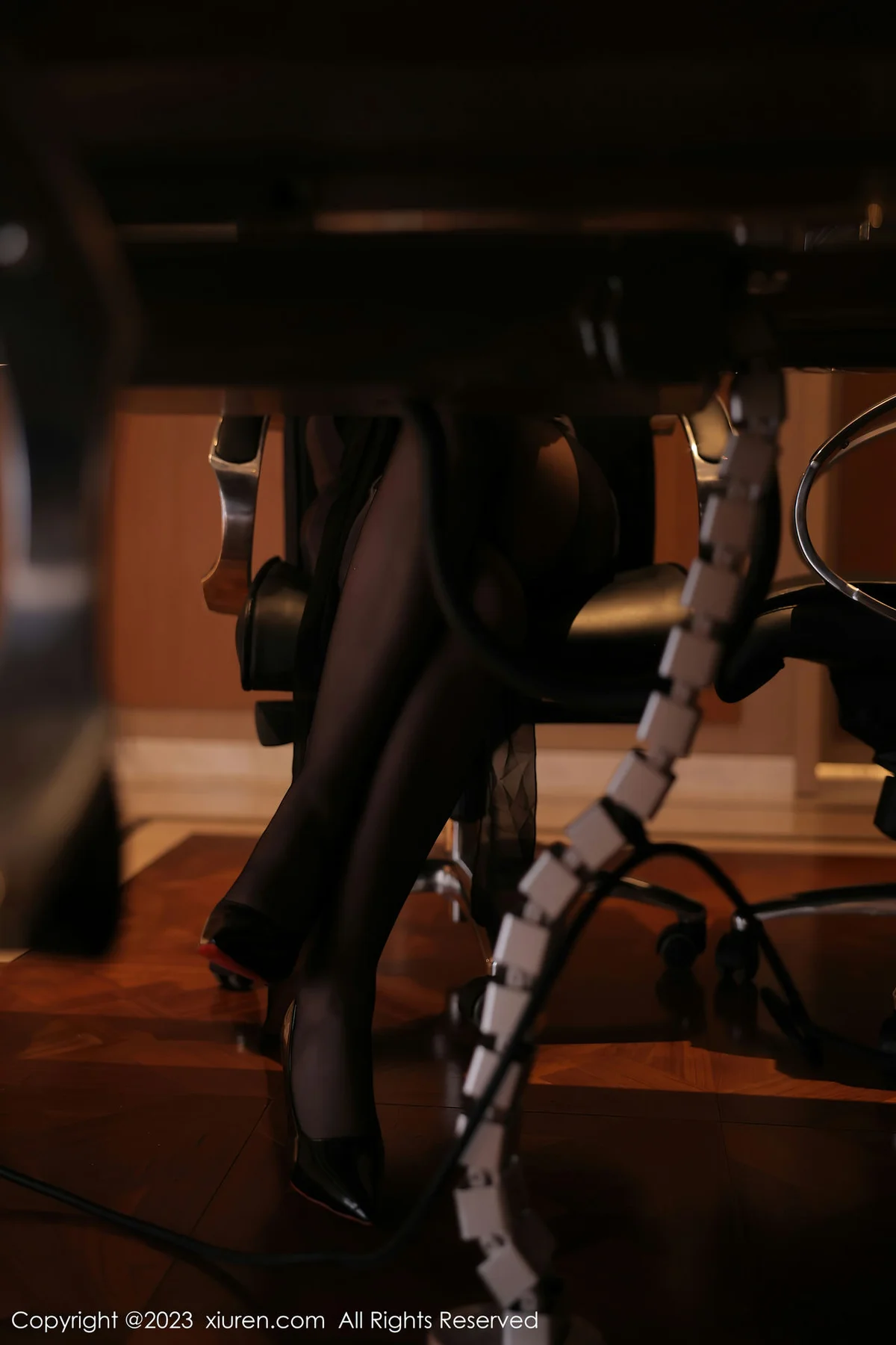 XiuRen 秀人 No.6848 江真真 魅惑黑丝性感写真33 - 3