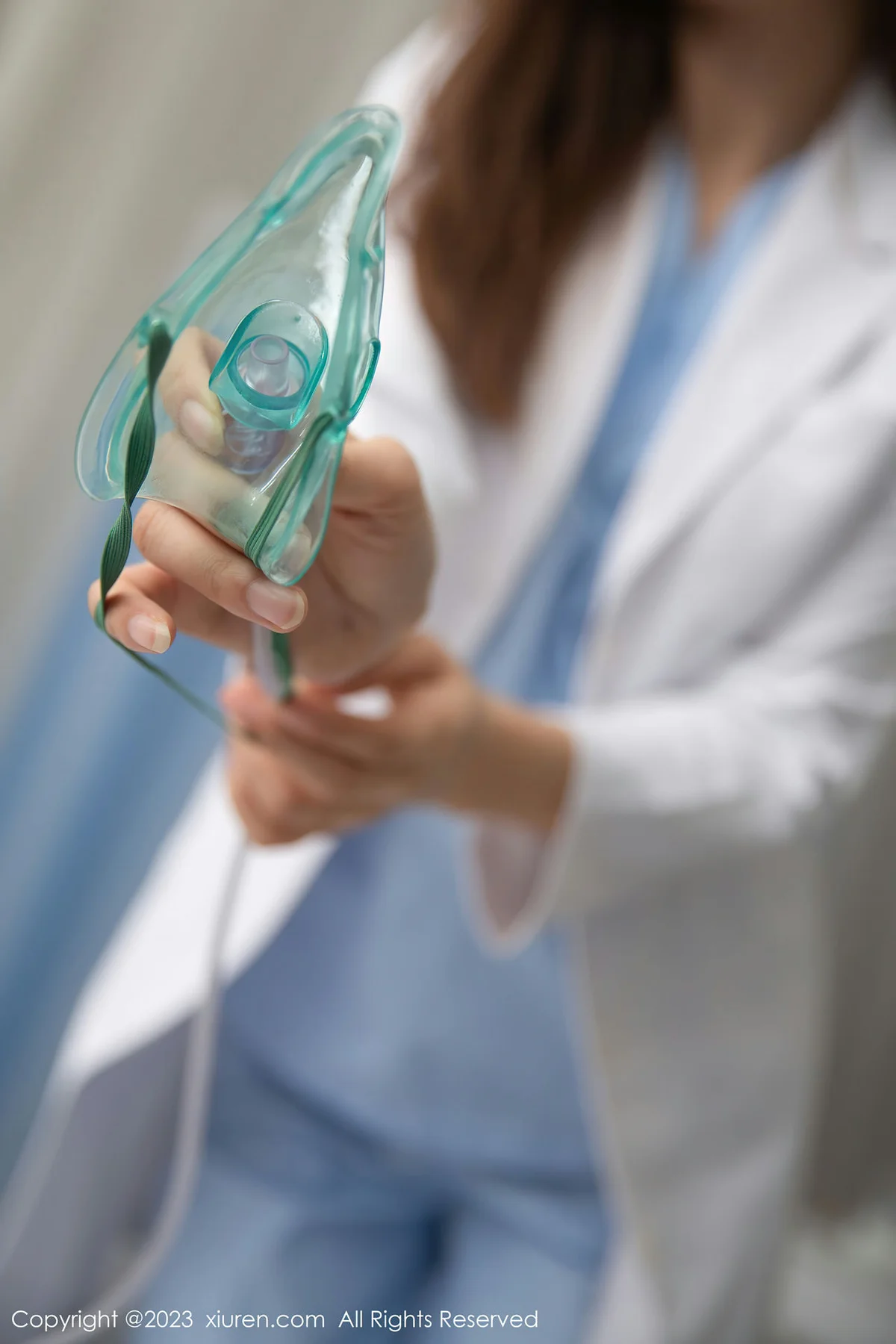 XiuRen 秀人 No.6849 绮里嘉ula 美女医生装扮性感写真1 - 6