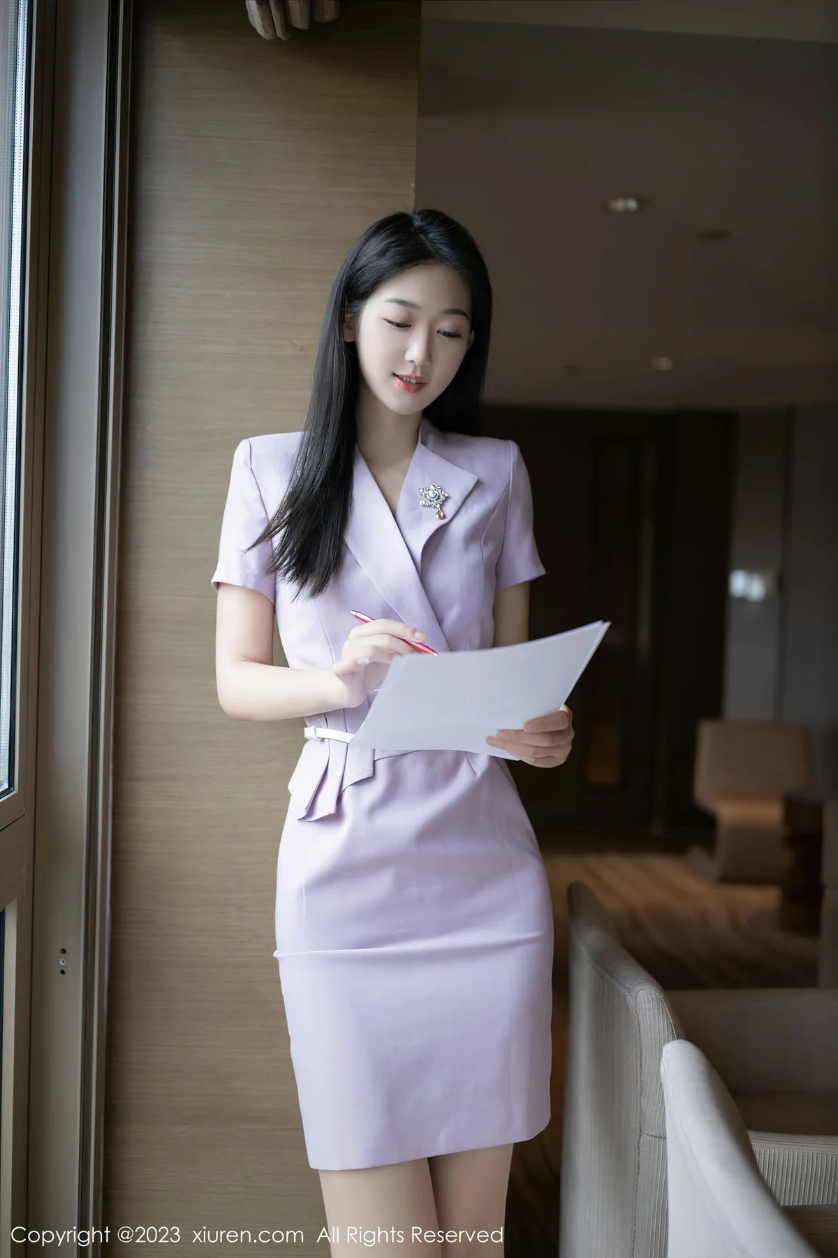 XiuRen 秀人 No.6859 唐安琪 白色蕾丝内衣珠三角旅拍1 - 3