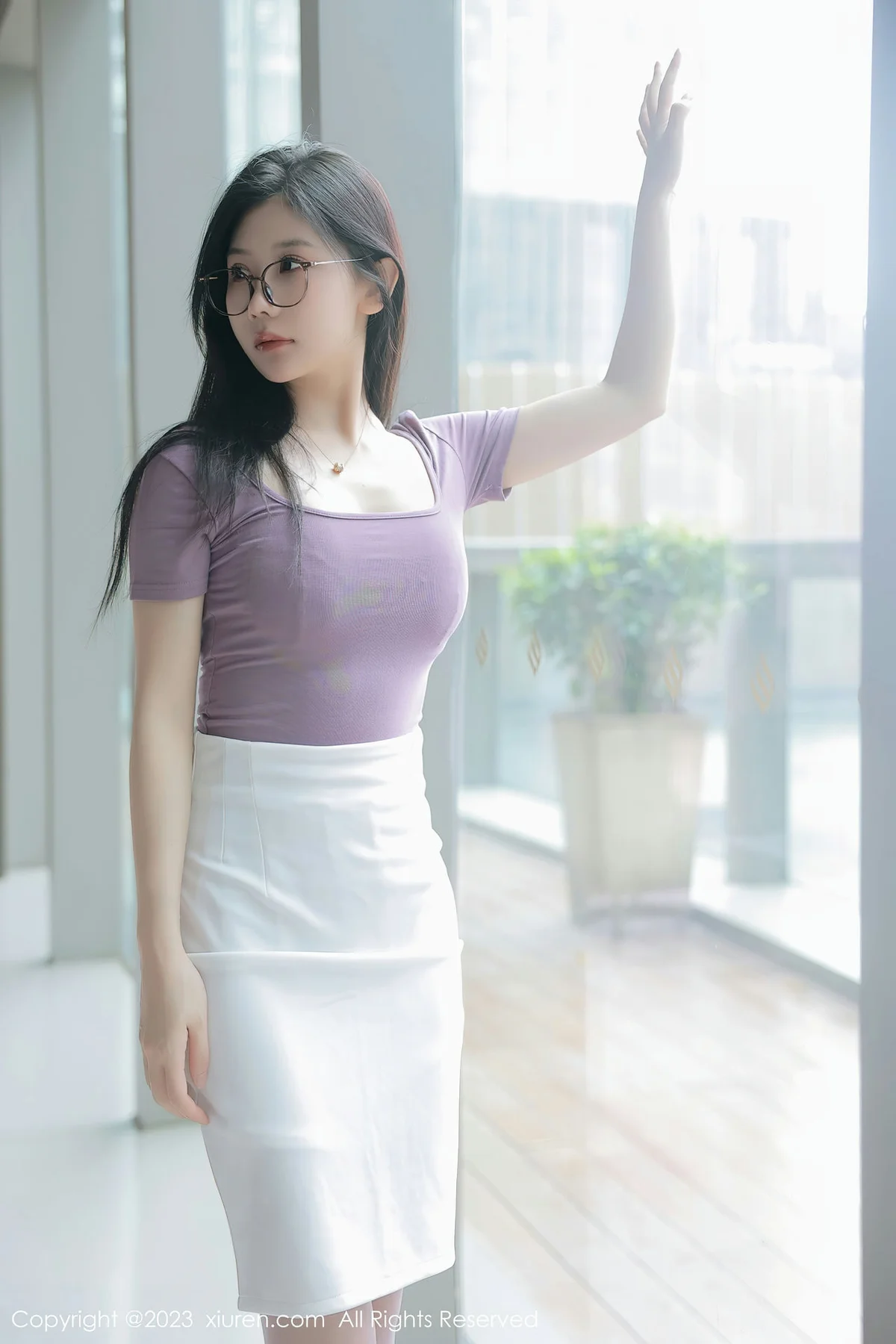 XiuRen 秀人 No.6865 尹甜甜 淡红色蕾丝内衣泰国旅拍2 - 2