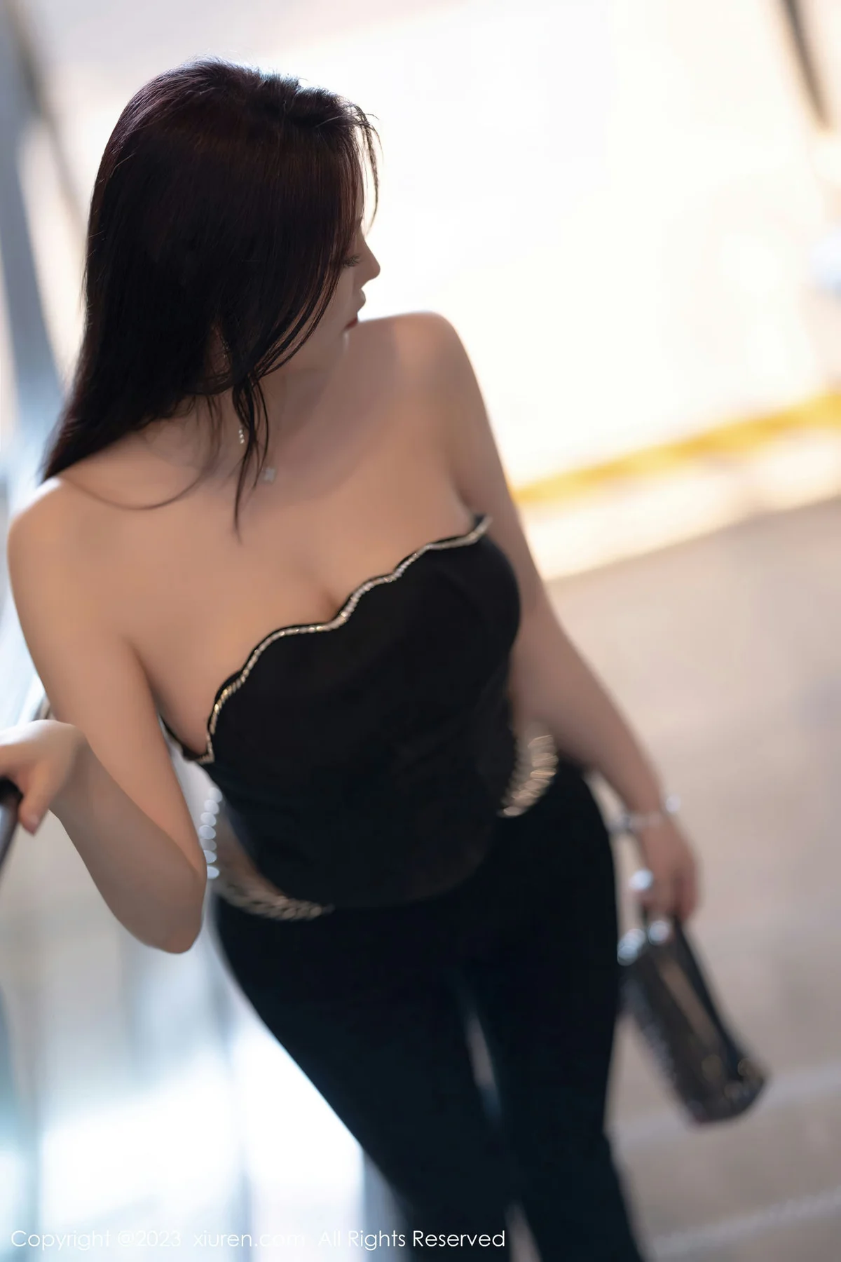 XiuRen 秀人 No.6866 杨晨晨Yome 轻透蕾丝连体衣海南岛旅拍1 - 3