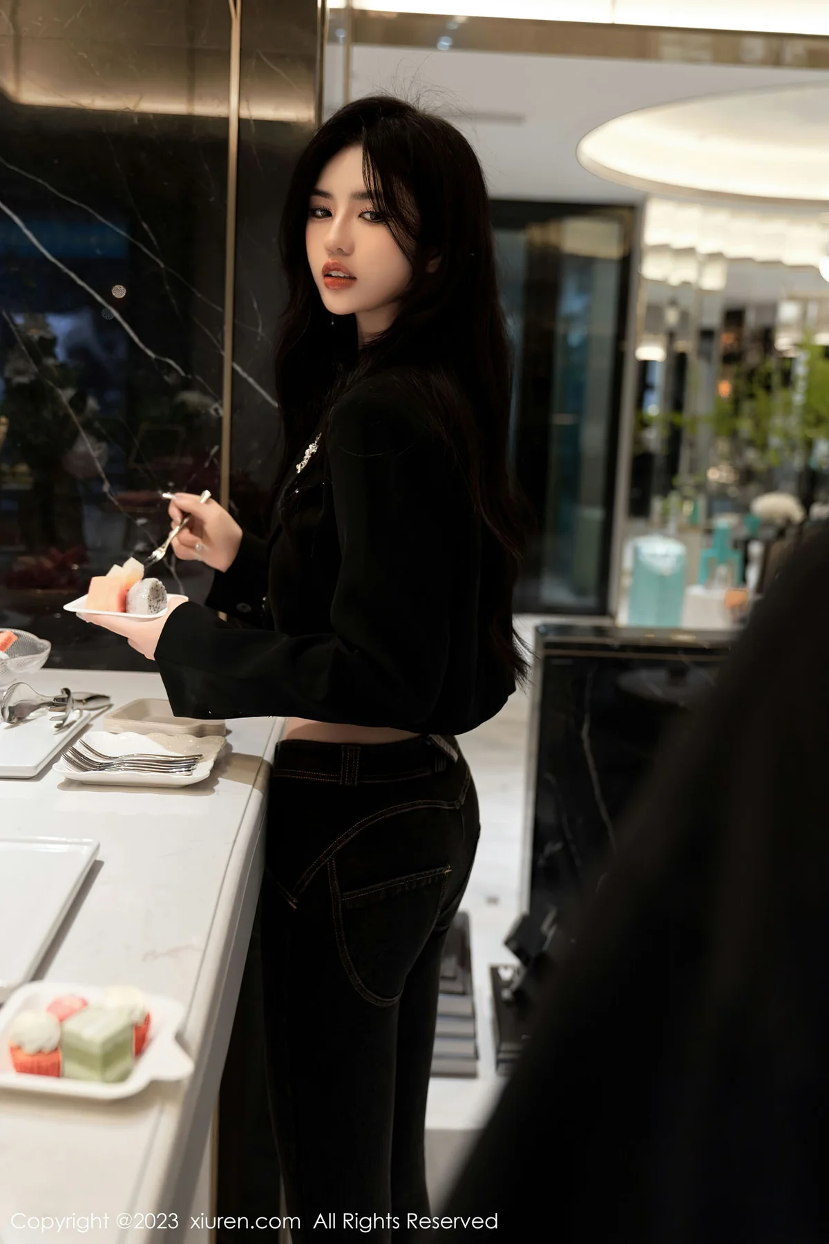 XiuRen 秀人 No.6874 浅浅Danny 轻透内衣性感写真1 - 2