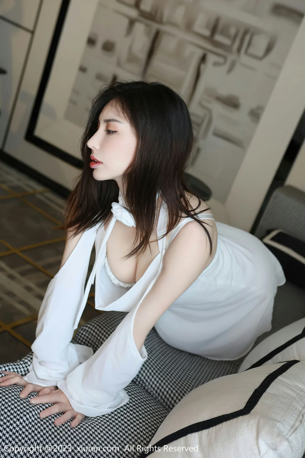 XiuRen 秀人 No.6877 修水管剧情写真王曼柔 性感写真3 - 7