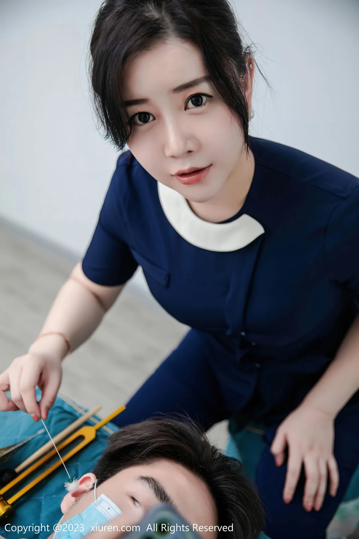 XiuRen 秀人 No.6878 王婉悠Queen 性感技师装扮性感写真2 - 6