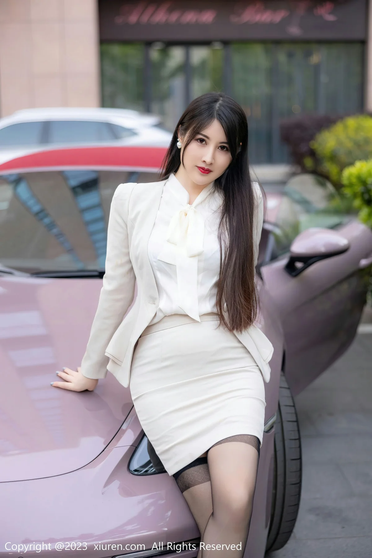 XiuRen 秀人 No.6879 诗诗kiki 魅惑黑丝性感写真1 - 1