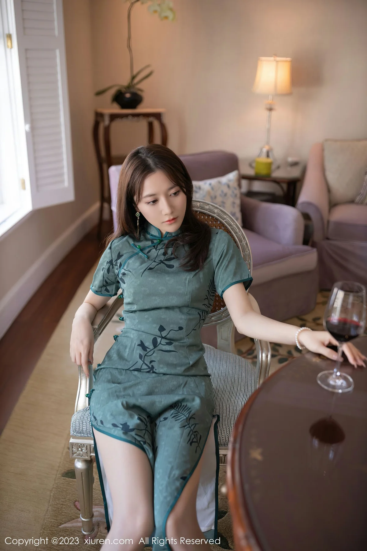 XiuRen 秀人 No.6893 鱼子酱Fish 旗袍写真巴厘岛旅拍1 - 10