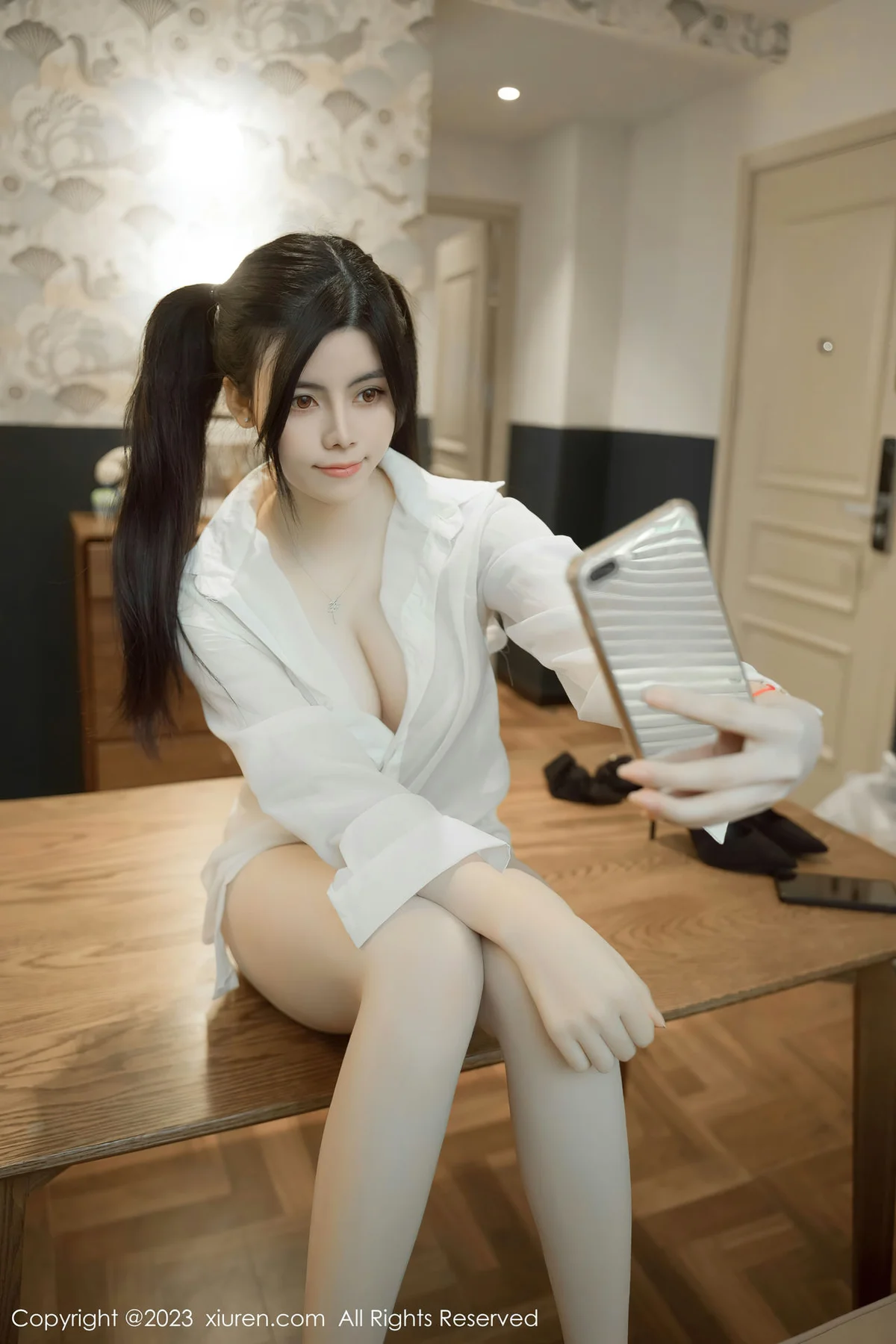 XiuRen 秀人 No.6896 白甜 小嫩姑娘性感写真 - 9