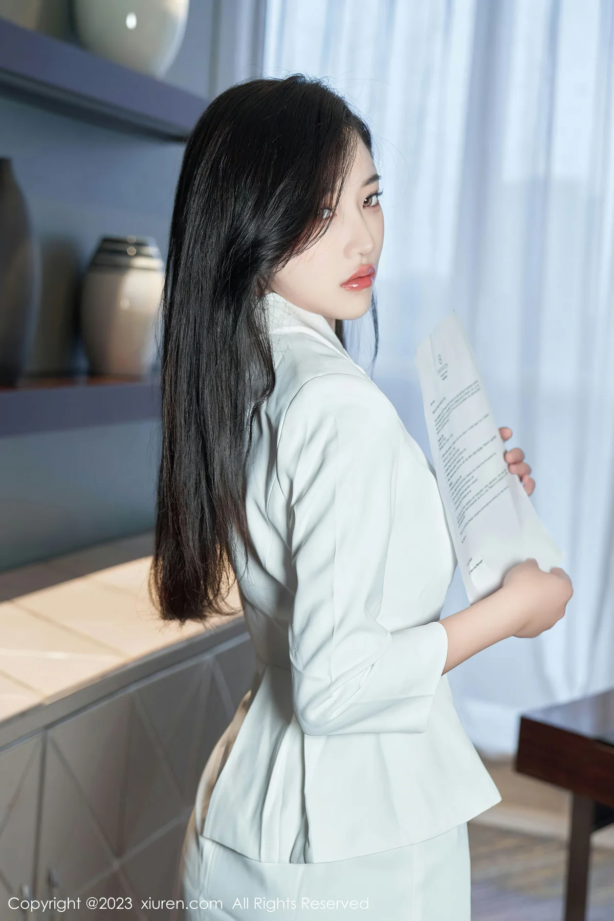 XiuRen 秀人 No.6900 妙可可Cheese 魅惑黑丝性感写真3 - 1