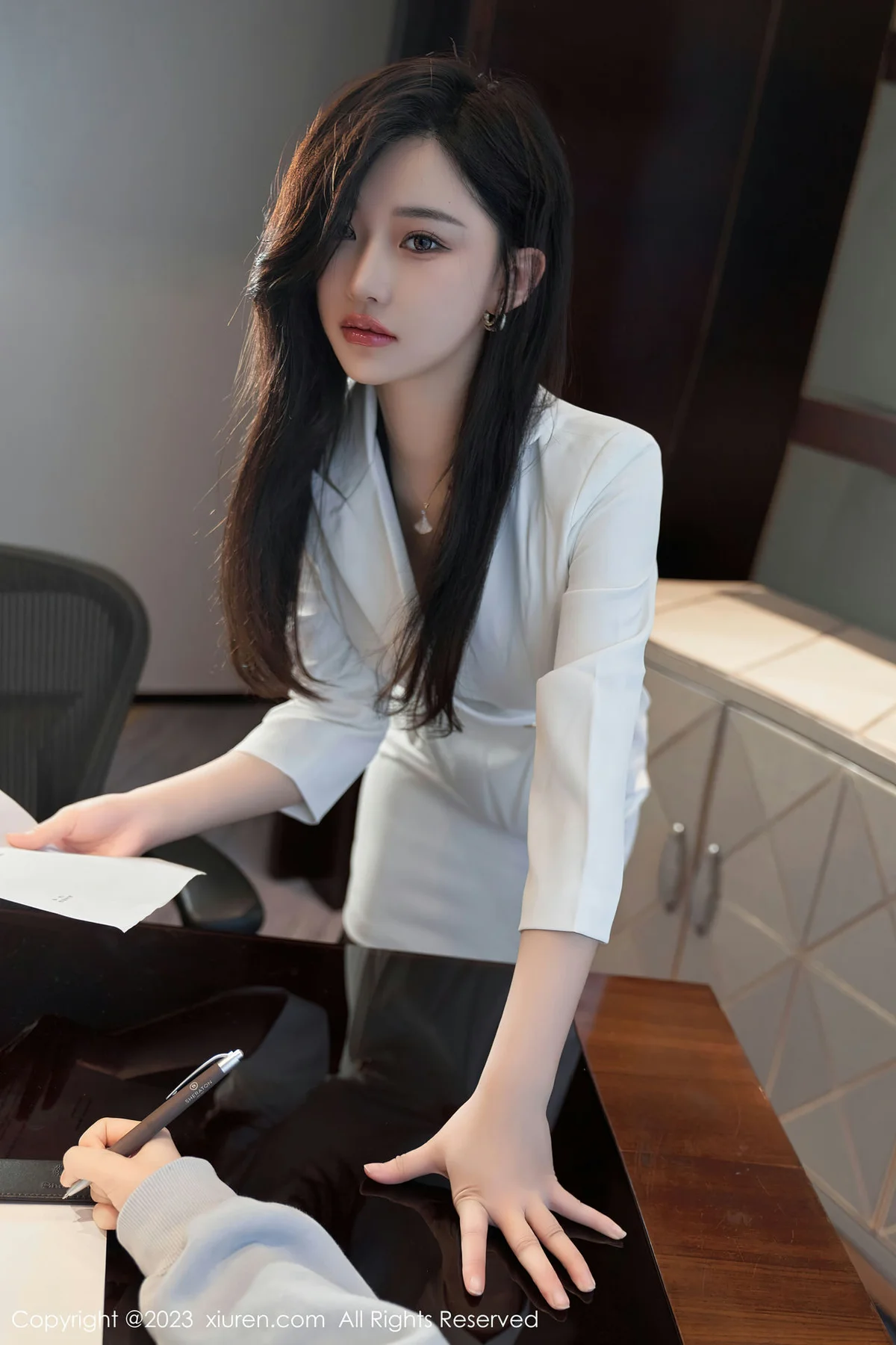 XiuRen 秀人 No.6900 妙可可Cheese 魅惑黑丝性感写真3 - 3