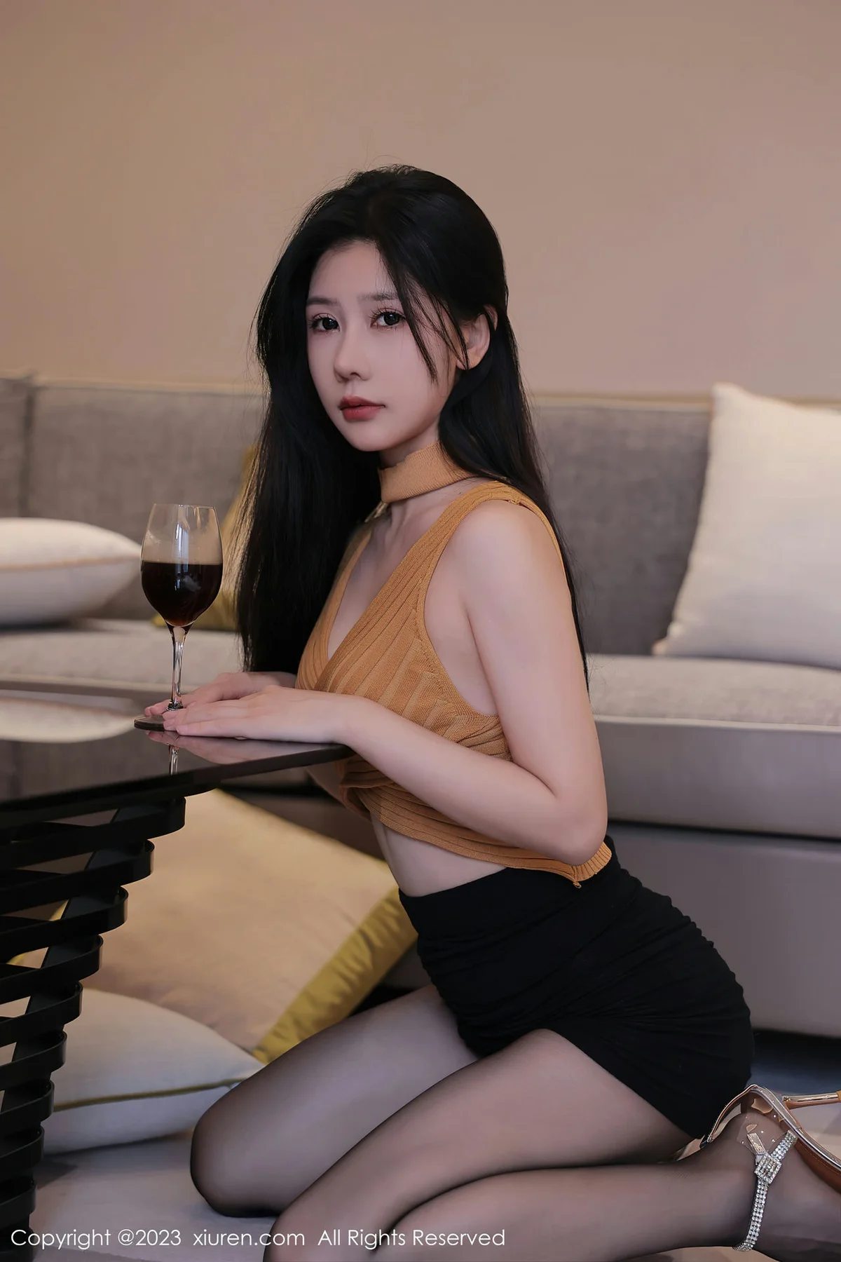 XiuRen 秀人 No.6920 尹甜甜 蕾丝内衣性感写真2 - 2