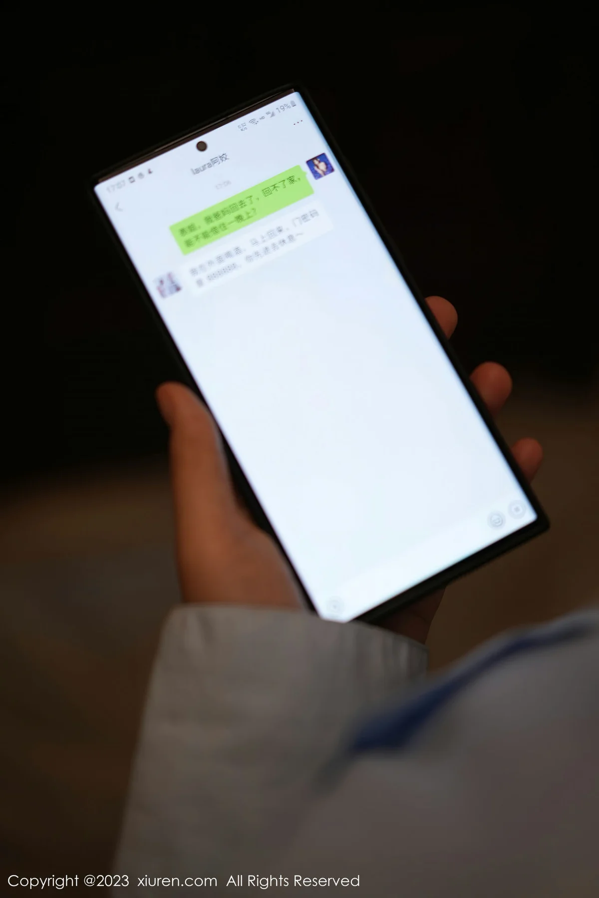 XiuRen 秀人 No.6922 laura阿姣 诱人灰丝性感写真222 - 2