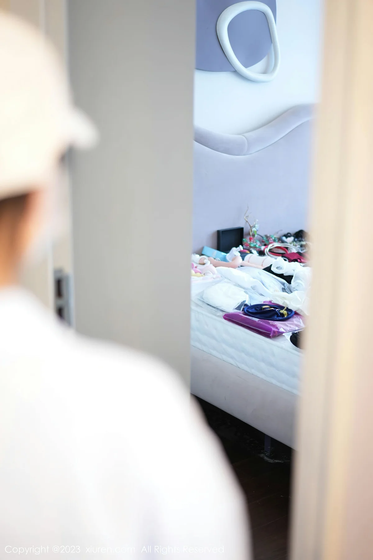 XiuRen 秀人 No.6922 laura阿姣 诱人灰丝性感写真222 - 9