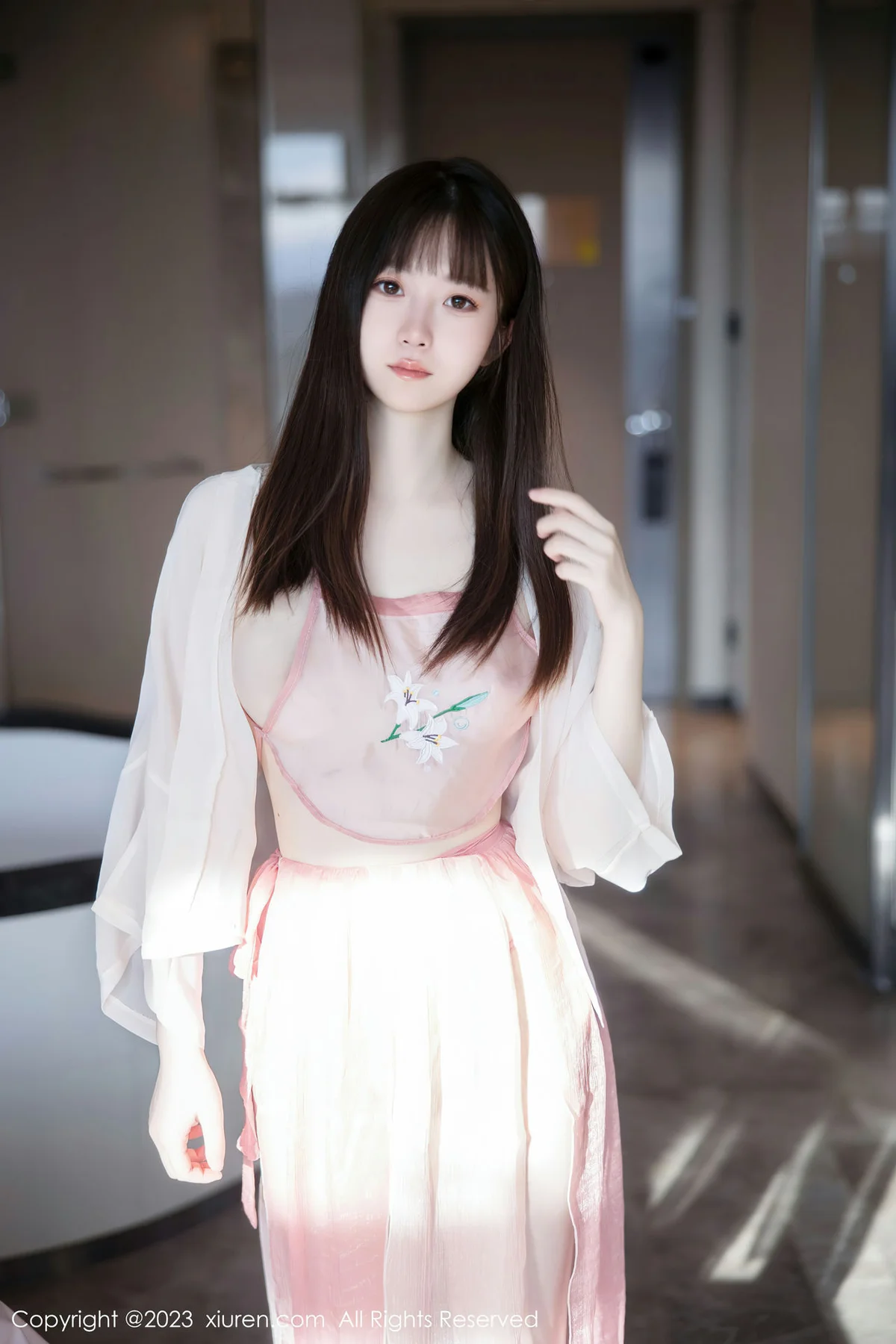 XiuRen 秀人 No.6926 林悠悠 首套写真粉色古装1 - 1