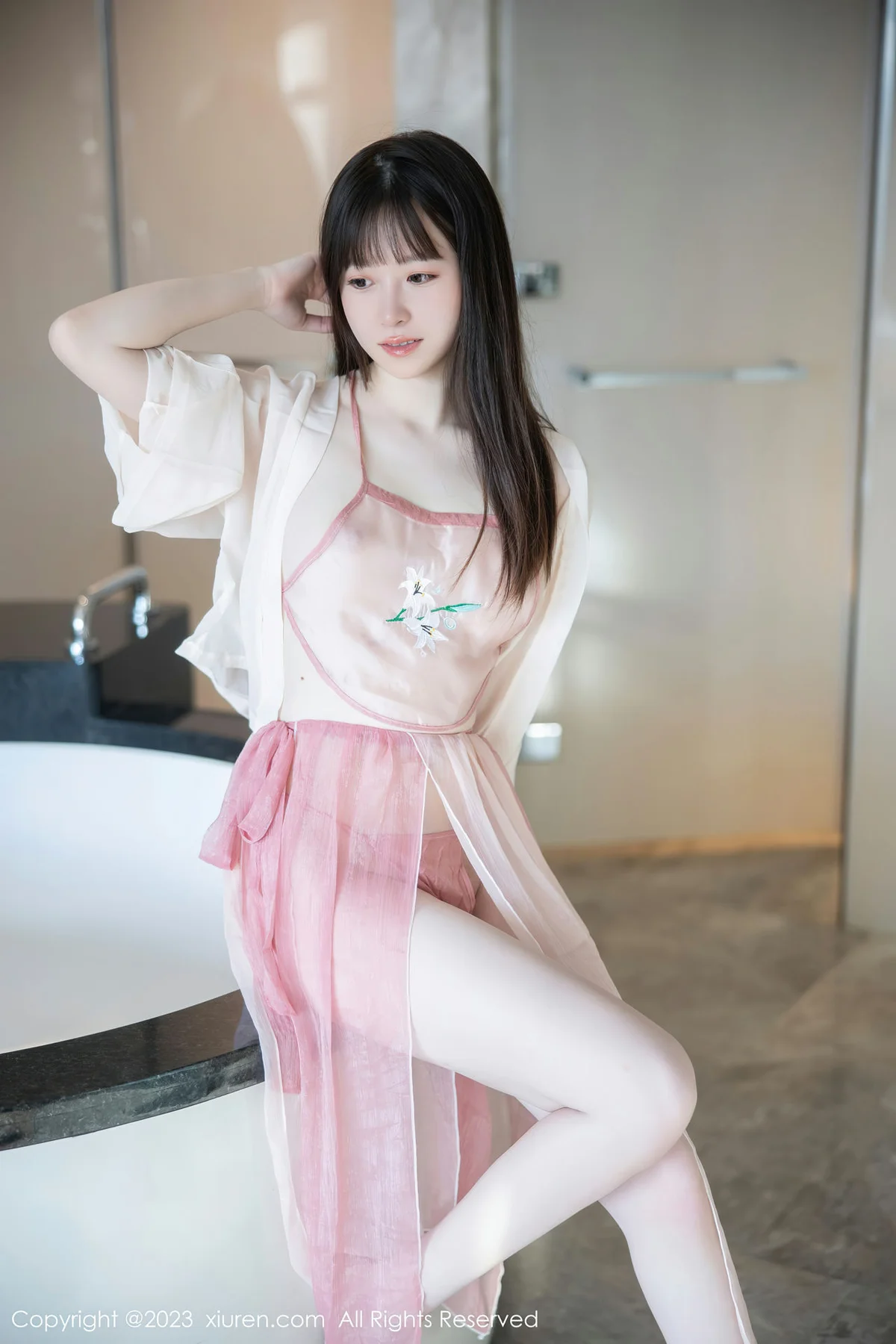 XiuRen 秀人 No.6926 林悠悠 首套写真粉色古装1 - 8