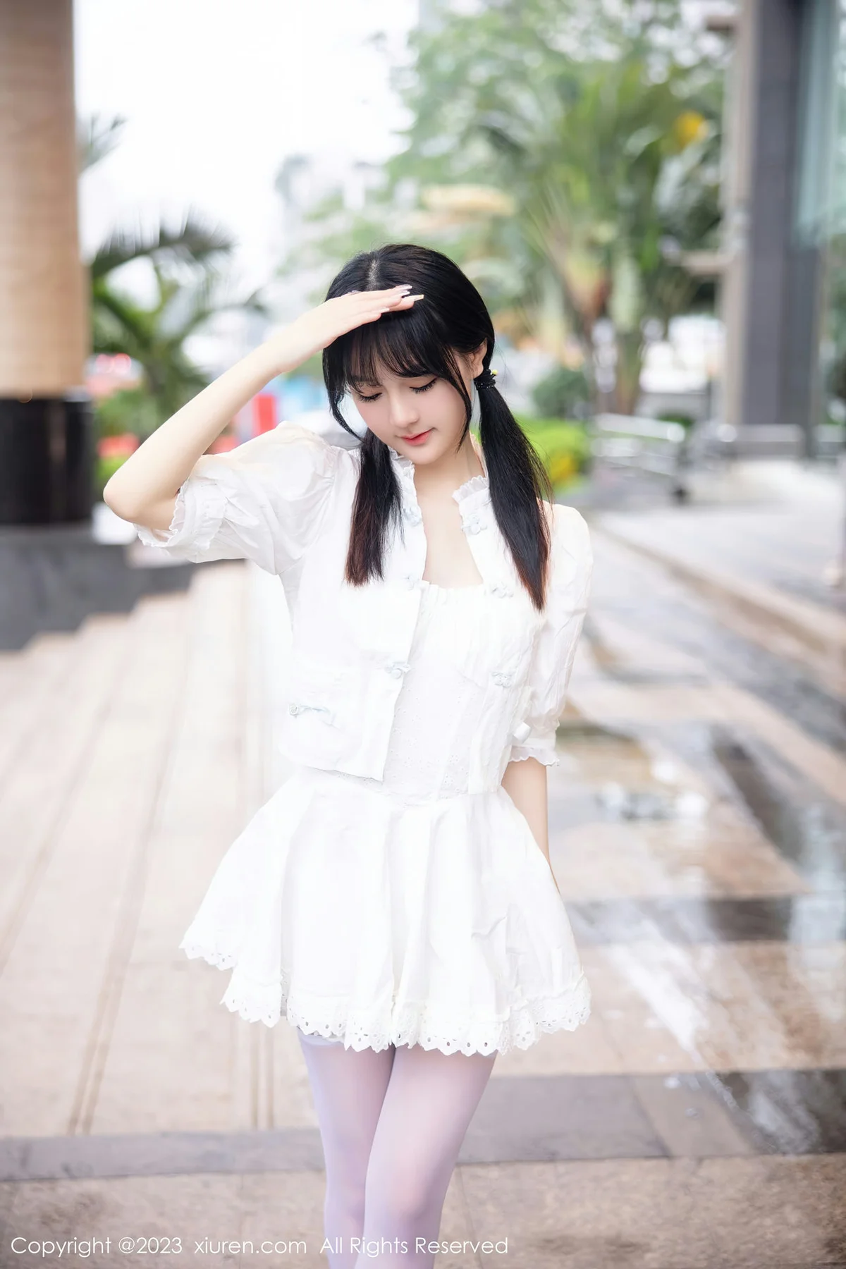 XiuRen 秀人 No.6933 幼幼 连衣短裙性感写真11 - 6