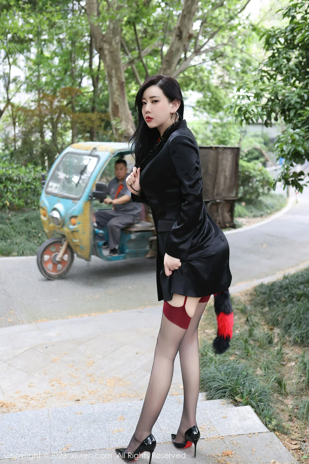 XiuRen 秀人 No.6950 王婉悠Queen 户外sm性感写真11 - 4