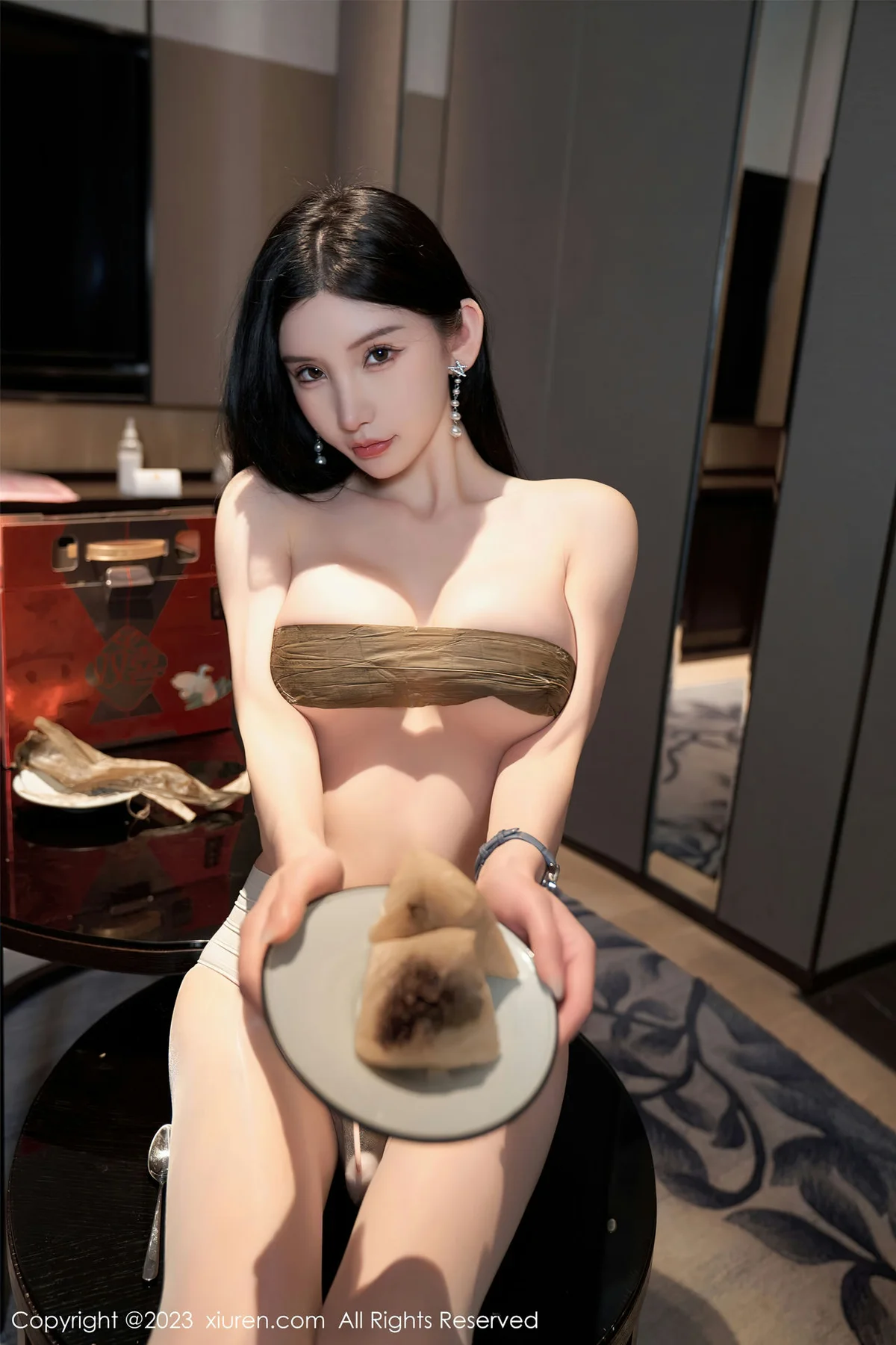 XiuRen 秀人 No.6963 女神粽子节日写真周于希 - 6