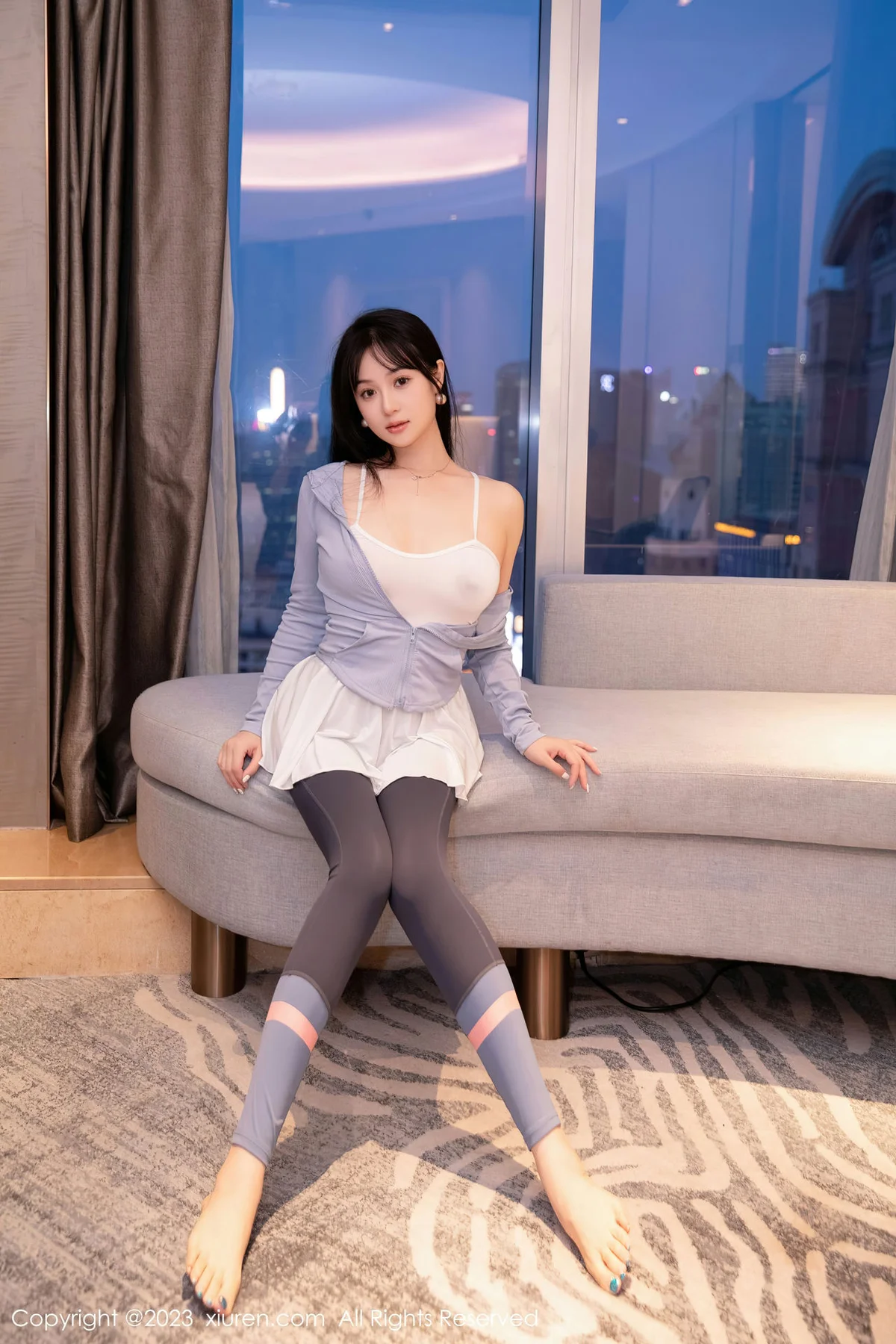 XiuRen 秀人 No.6968 柚琪Rich 轻透吊带性感写真2 - 7