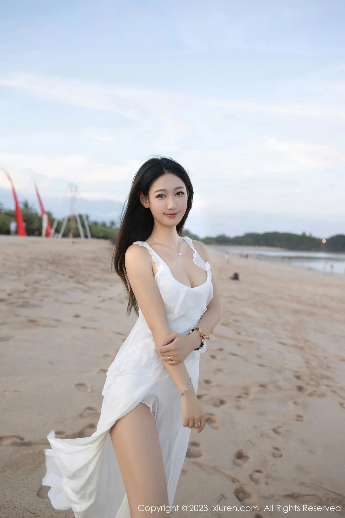 XiuRen 秀人 No.6976 唐安琪 海边沙滩场景拍摄巴厘岛旅拍11 - 4