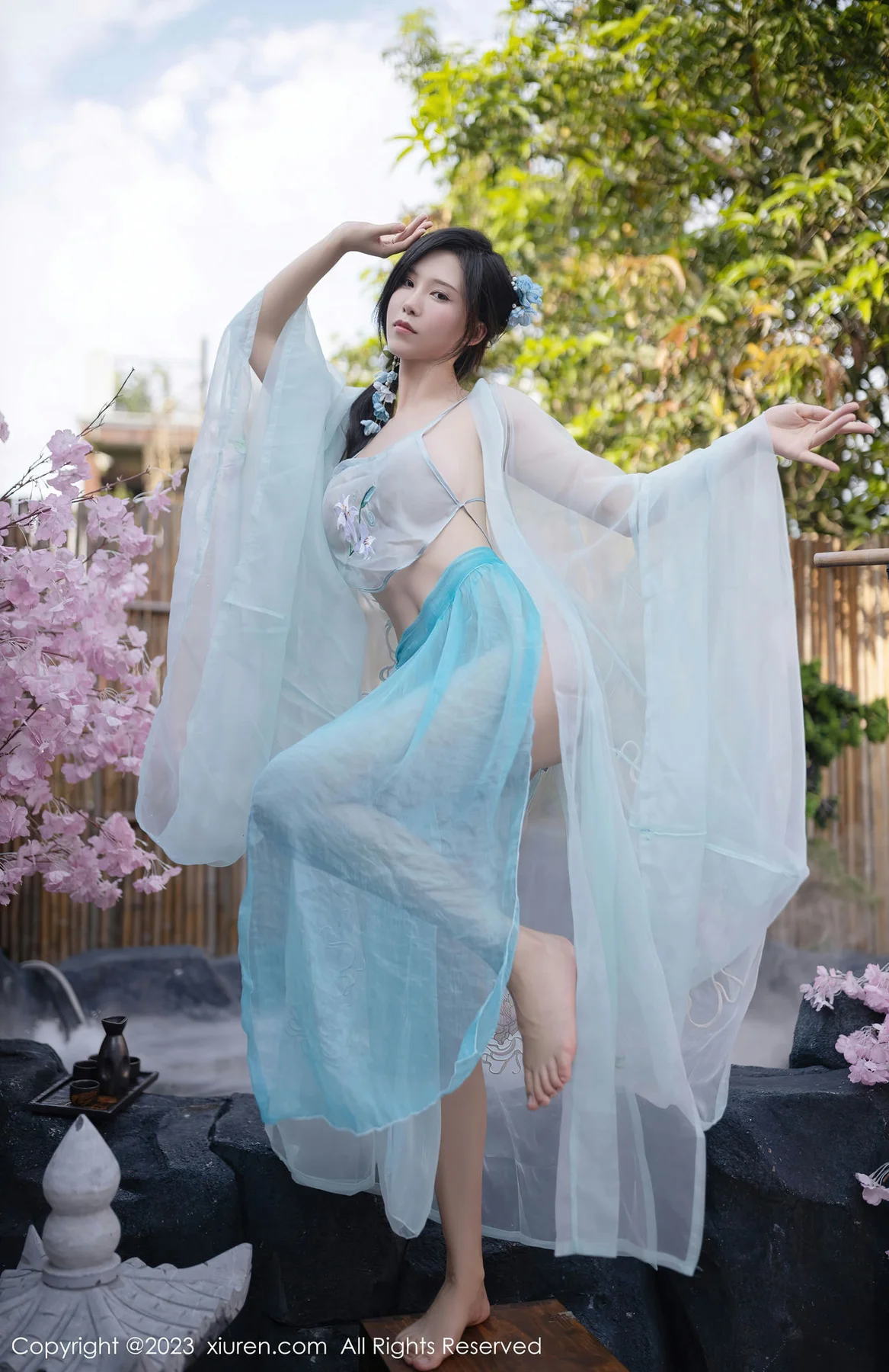 XiuRen 秀人 No.6991 利世 浅蓝色古装33 - 10