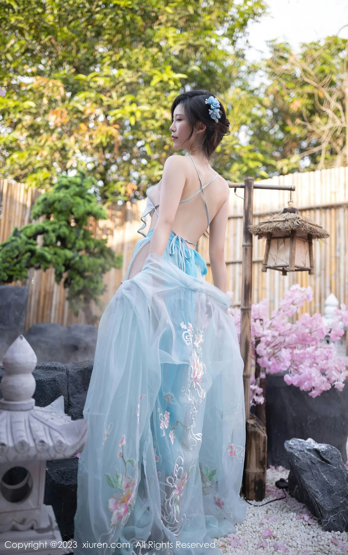 XiuRen 秀人 No.6991 利世 浅蓝色古装33 - 9