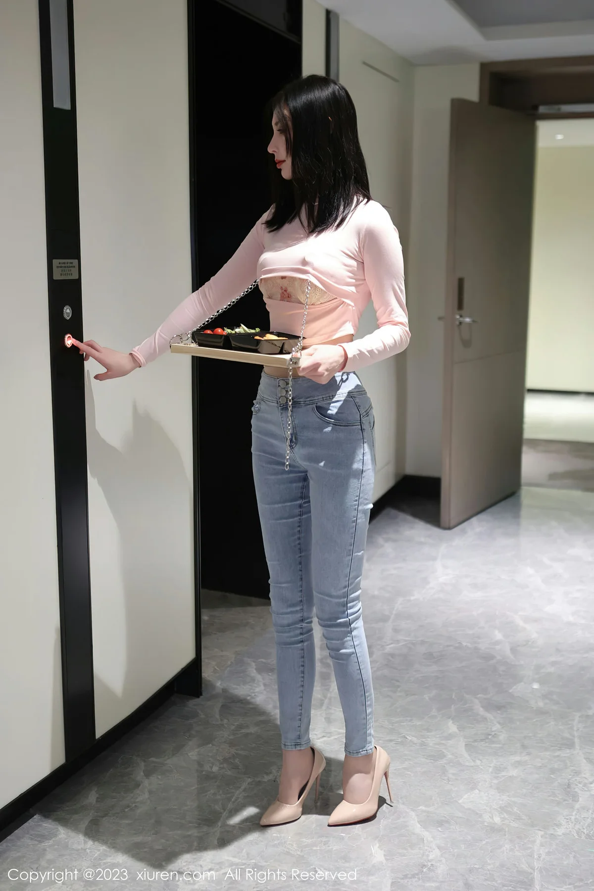 XiuRen 秀人 No.6992 曼柔 粉色蕾丝内衣性感写真33 - 3