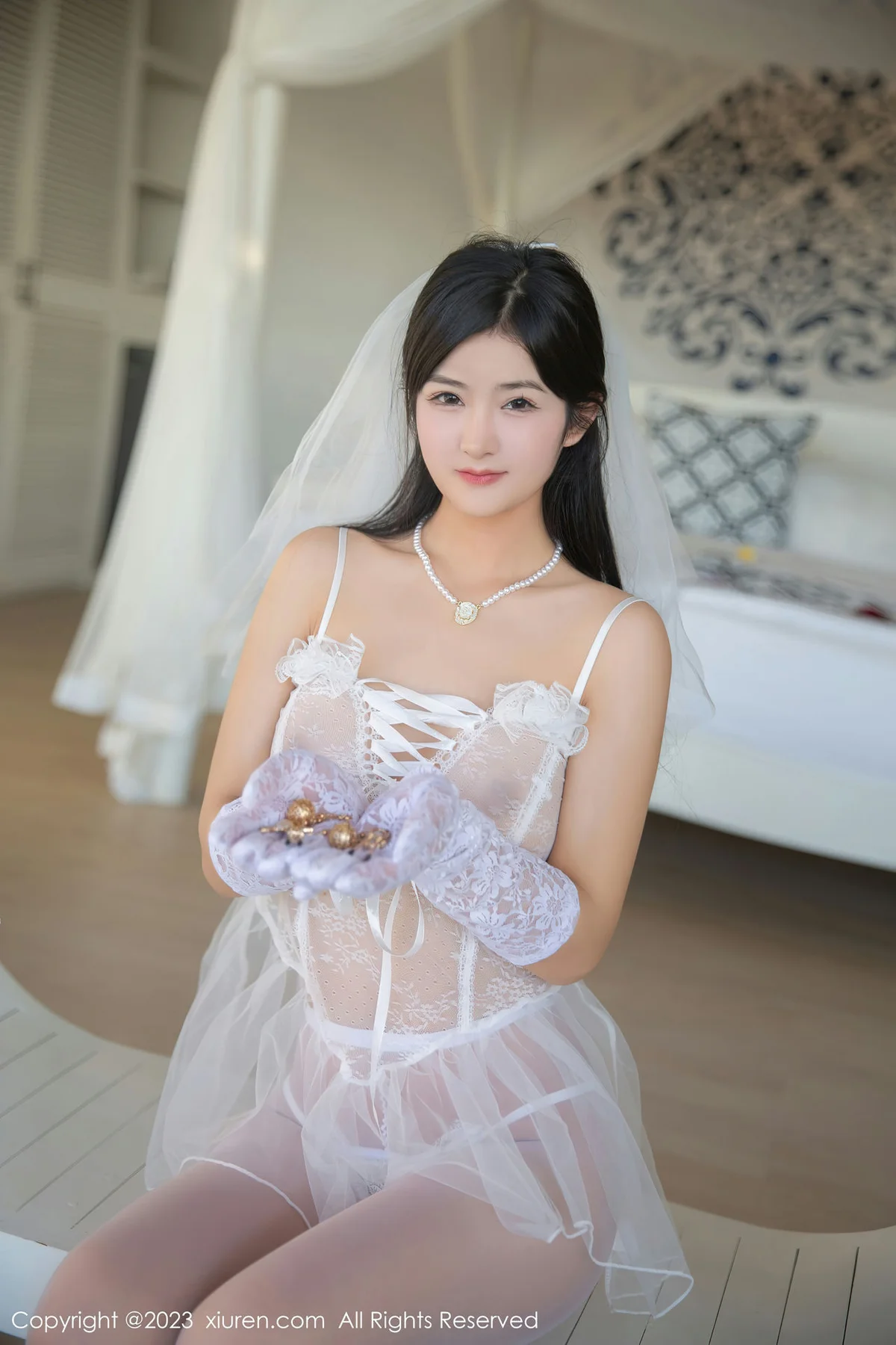 XiuRen 秀人 No.6994 谭小灵 轻透情趣婚纱巴厘岛旅拍33 - 10