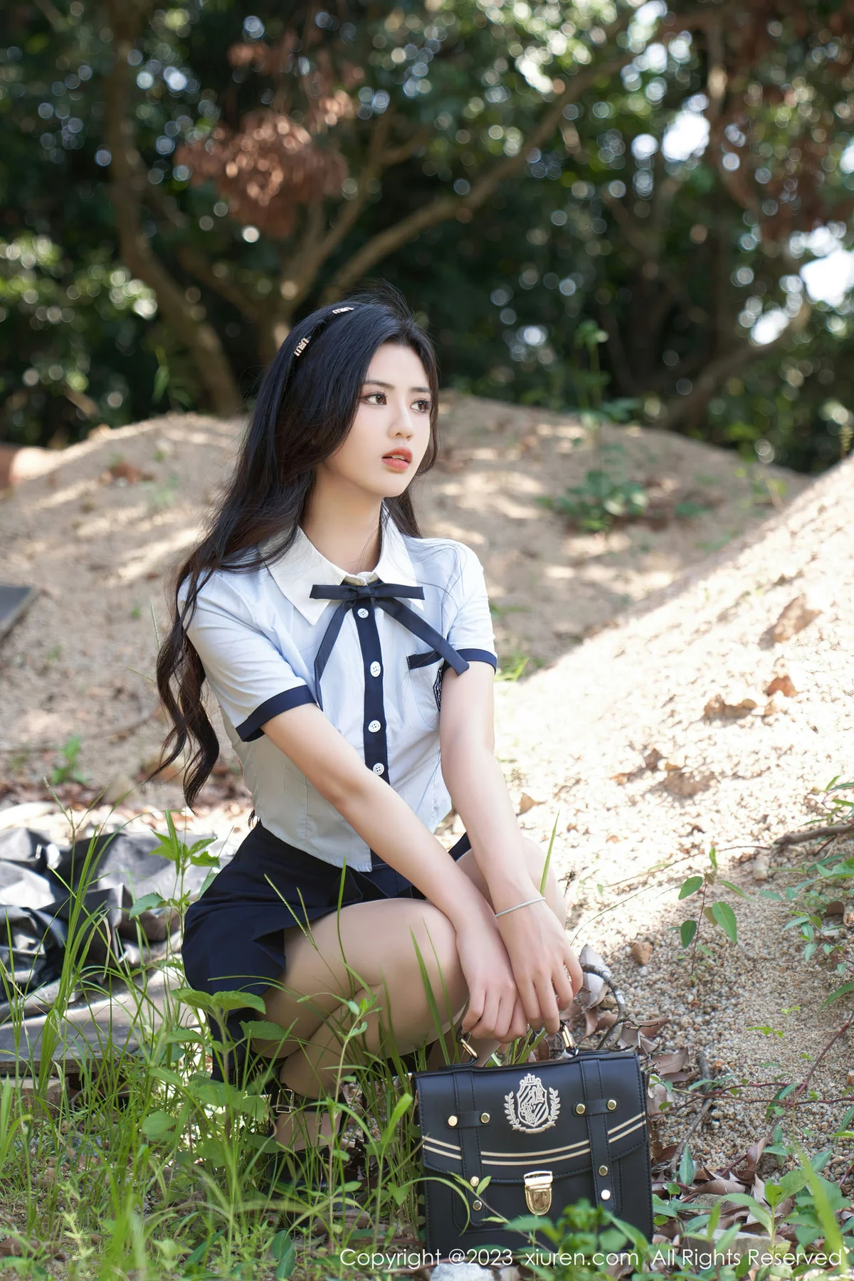 XiuRen 秀人 No.7028 浅浅Danny 性感Jk户外写真11 - 10