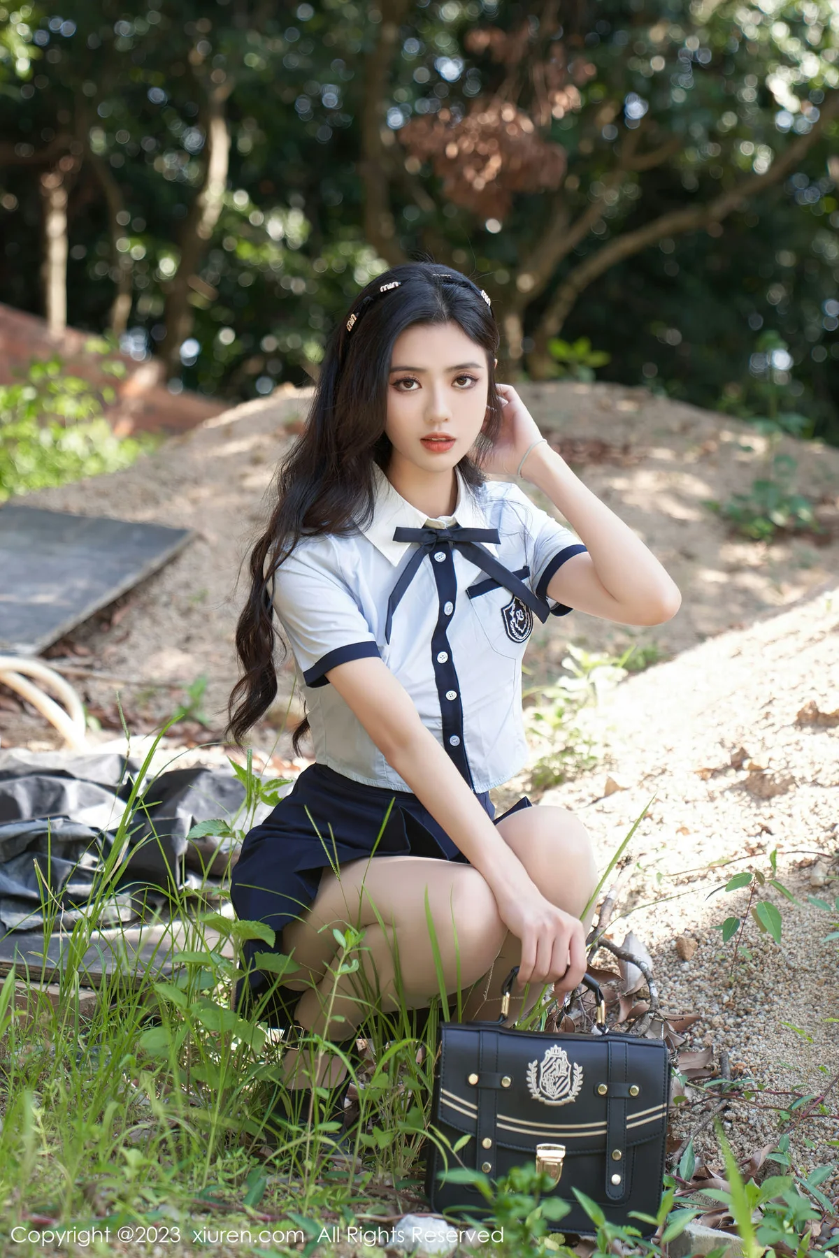 XiuRen 秀人 No.7028 浅浅Danny 性感Jk户外写真11 - 1