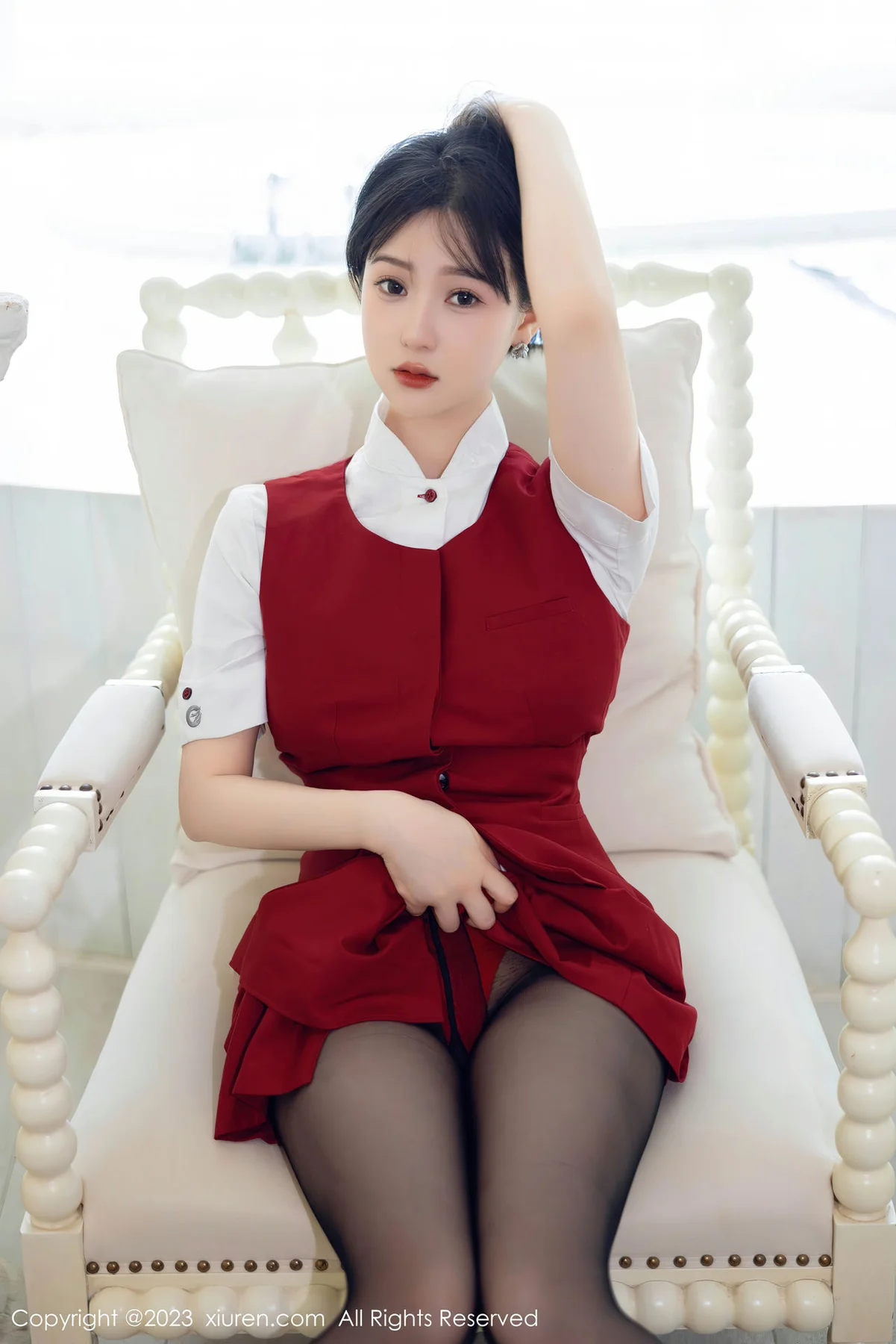 XiuRen 秀人 No.7037 柚琪Rich 丰腴美臀摄人心魄性感写真1 - 4