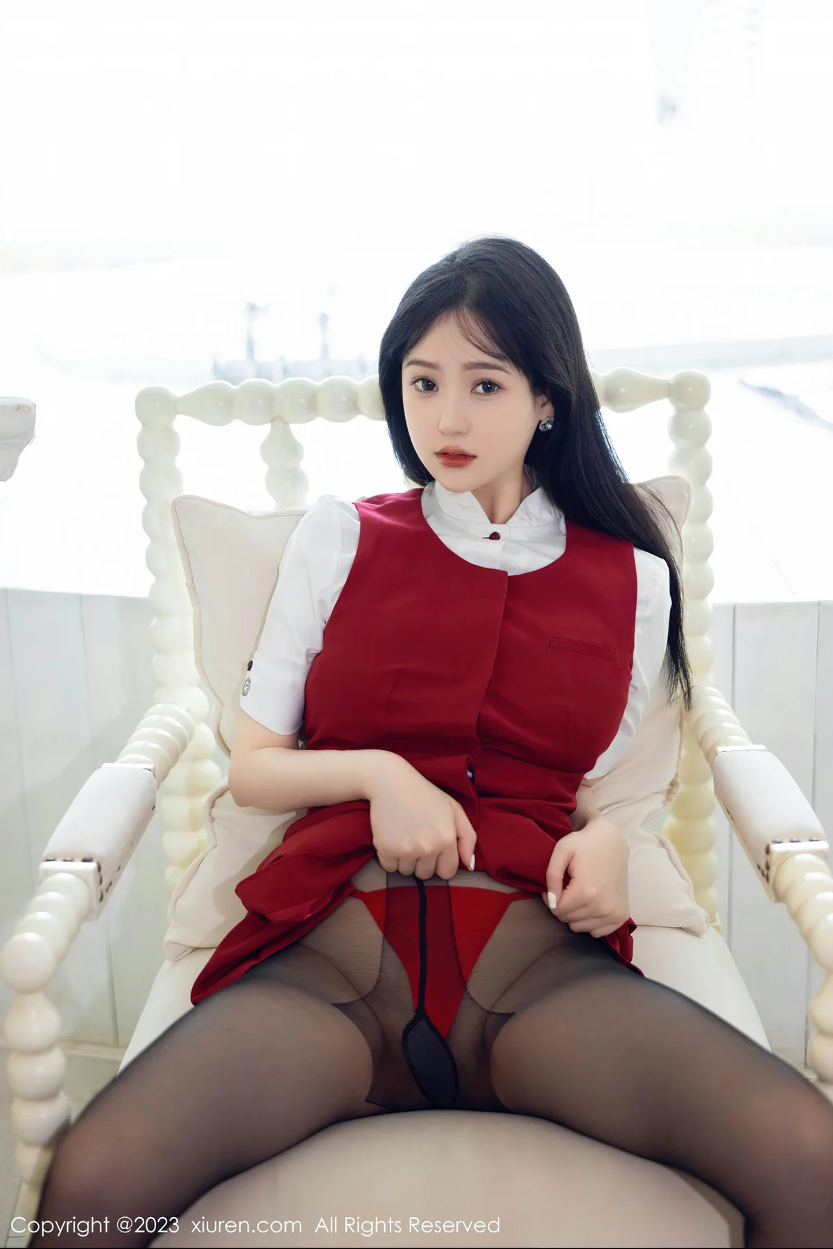 XiuRen 秀人 No.7037 柚琪Rich 丰腴美臀摄人心魄性感写真1 - 8