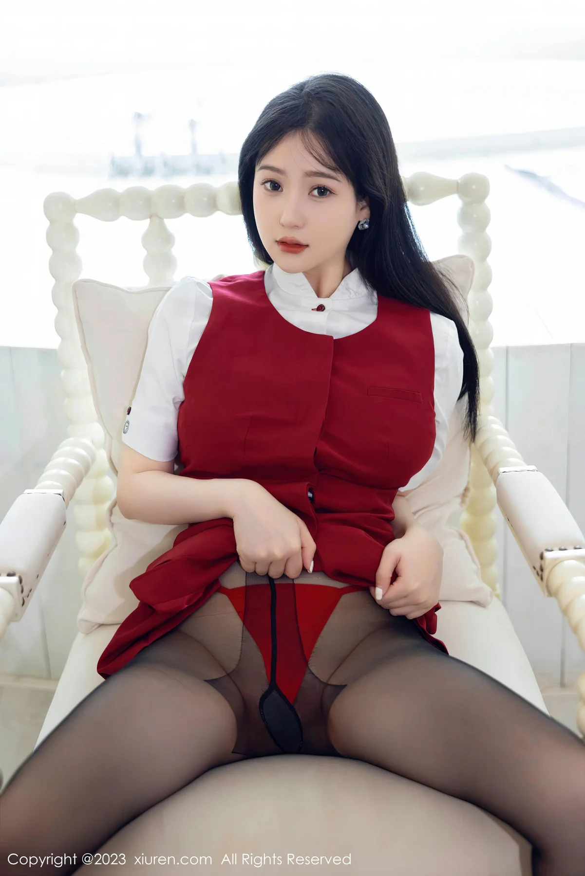 XiuRen 秀人 No.7037 柚琪Rich 丰腴美臀摄人心魄性感写真1 - 9